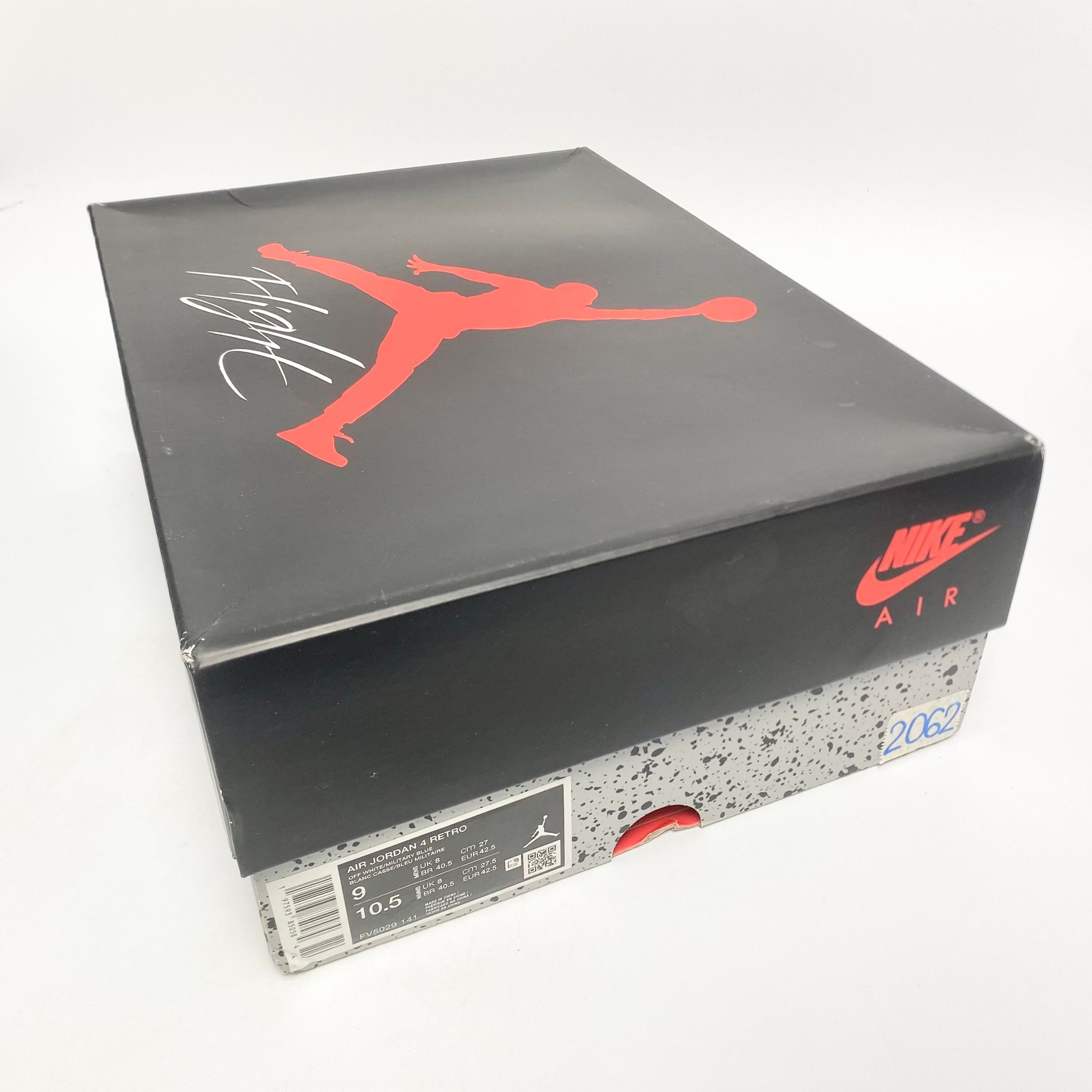 NIKE AIR JORDAN 4 RETRO 2024 MILITARY BLUE FV5029‑141