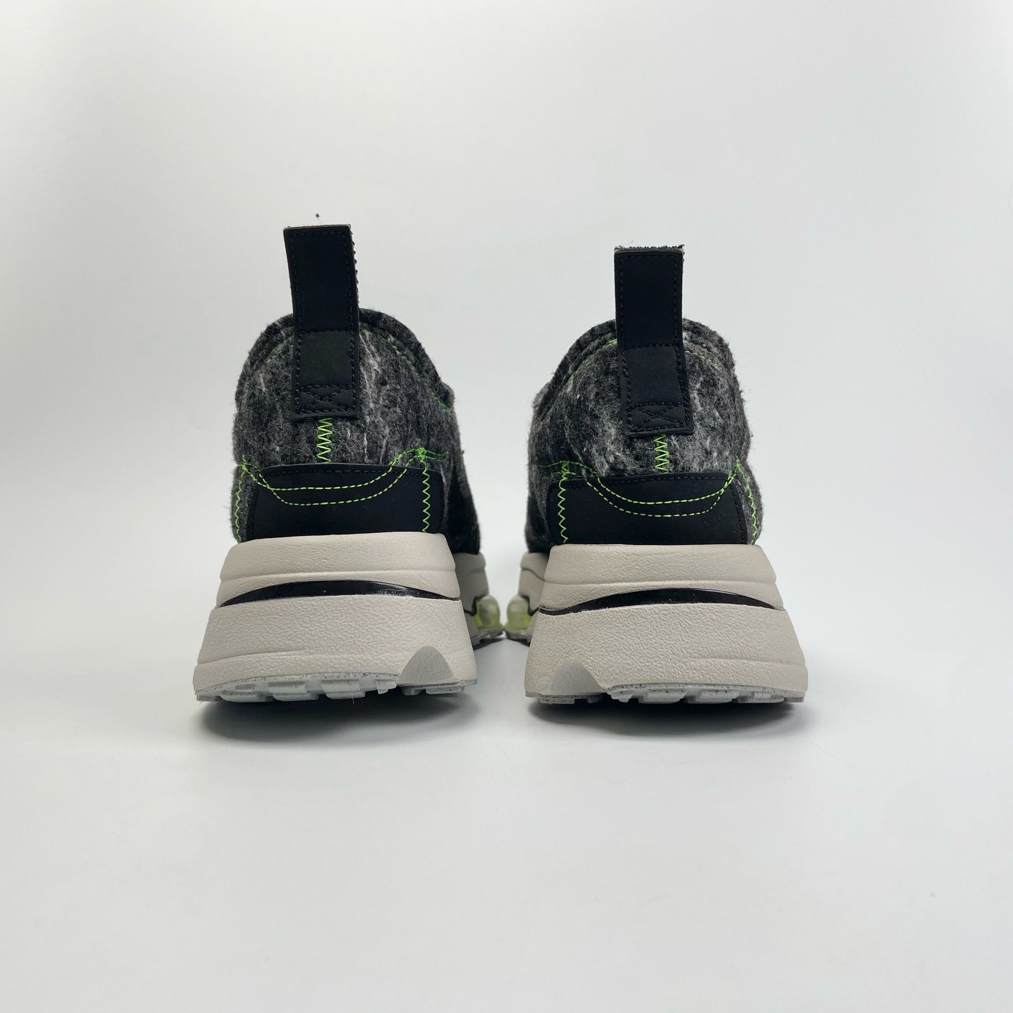 NIKE AIR ZOOM-TYPE M2Z2 RECYCLED WOOL PACK - BLACK ELECTRIC GREEN - CW7157-001