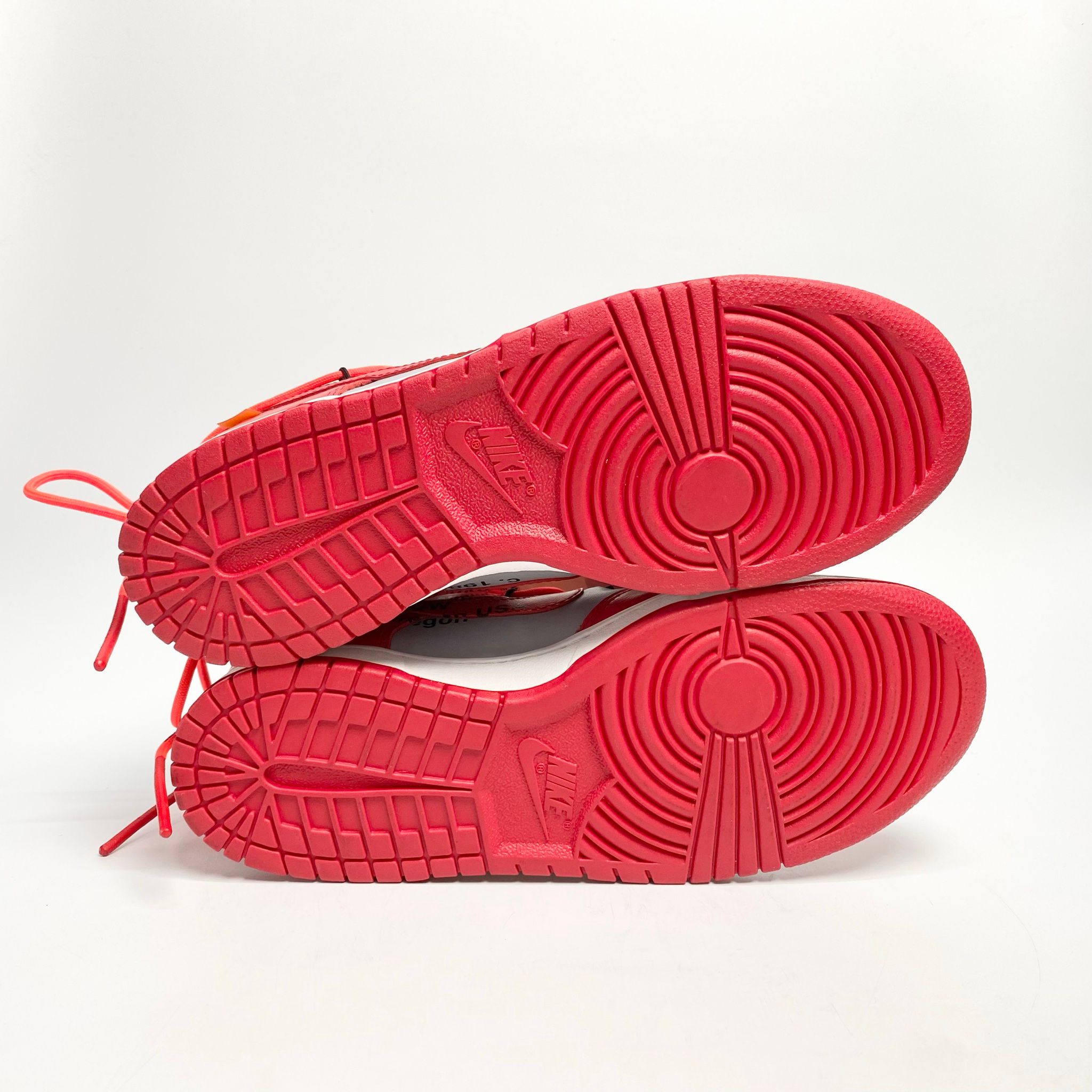 NIKE OFF-WHITE X DUNK LOW UNIVERSITY RED CT0856-600