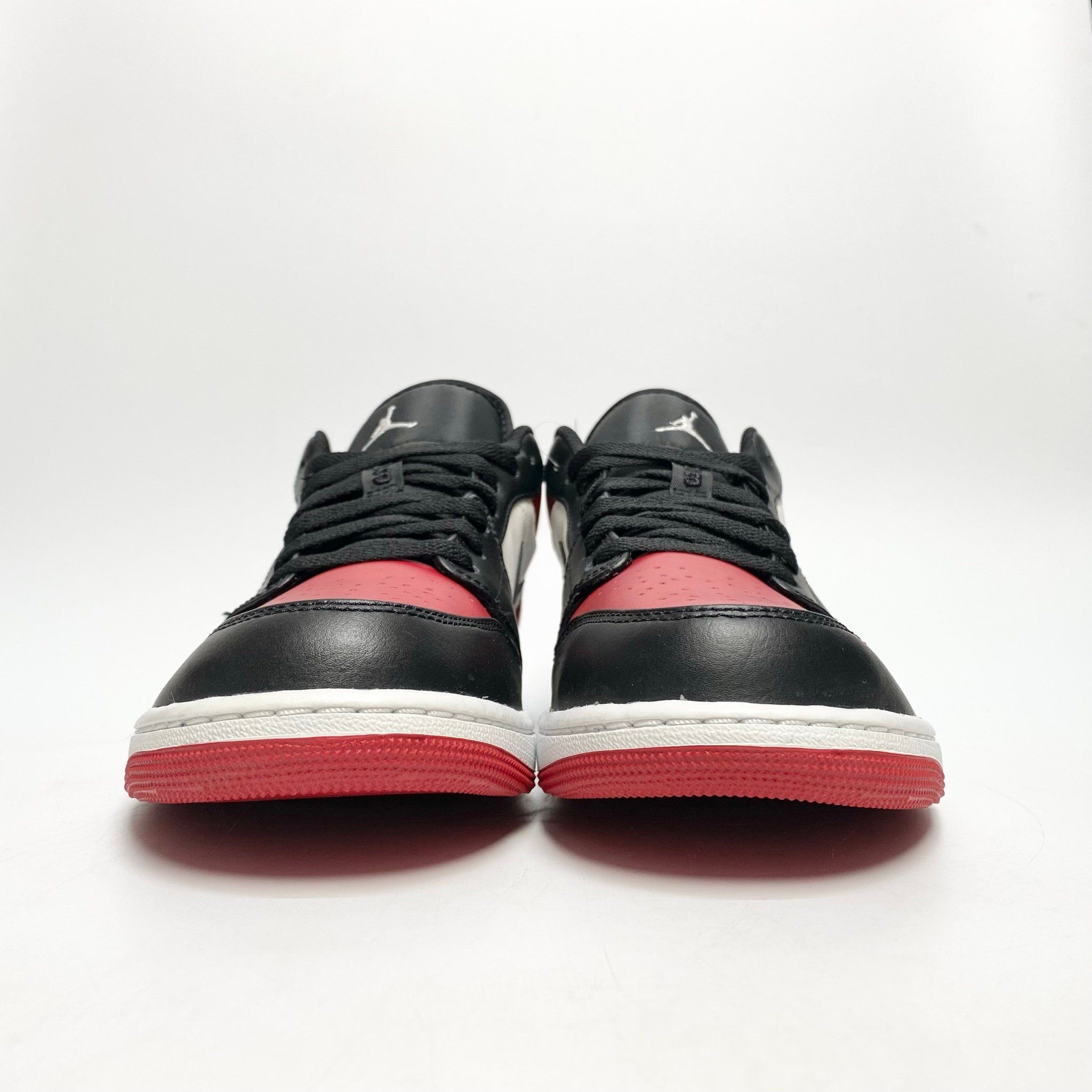 NIKE AIR JORDAN 1 LOW BRED TOE 553558-612