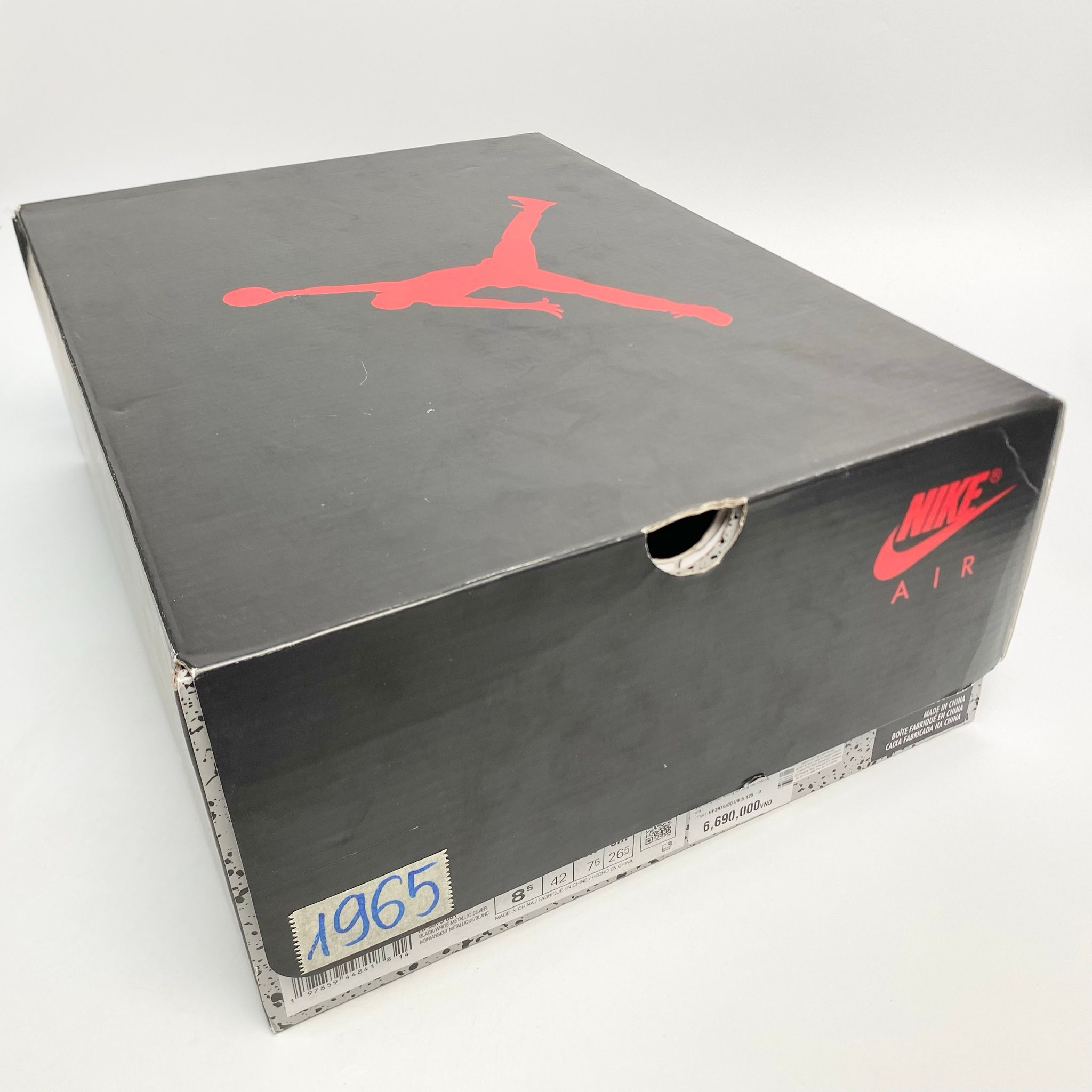 NIKE AIR JORDAN 5 RETRO OG BLACK METALLIC REIMAGINED HF3975-001
