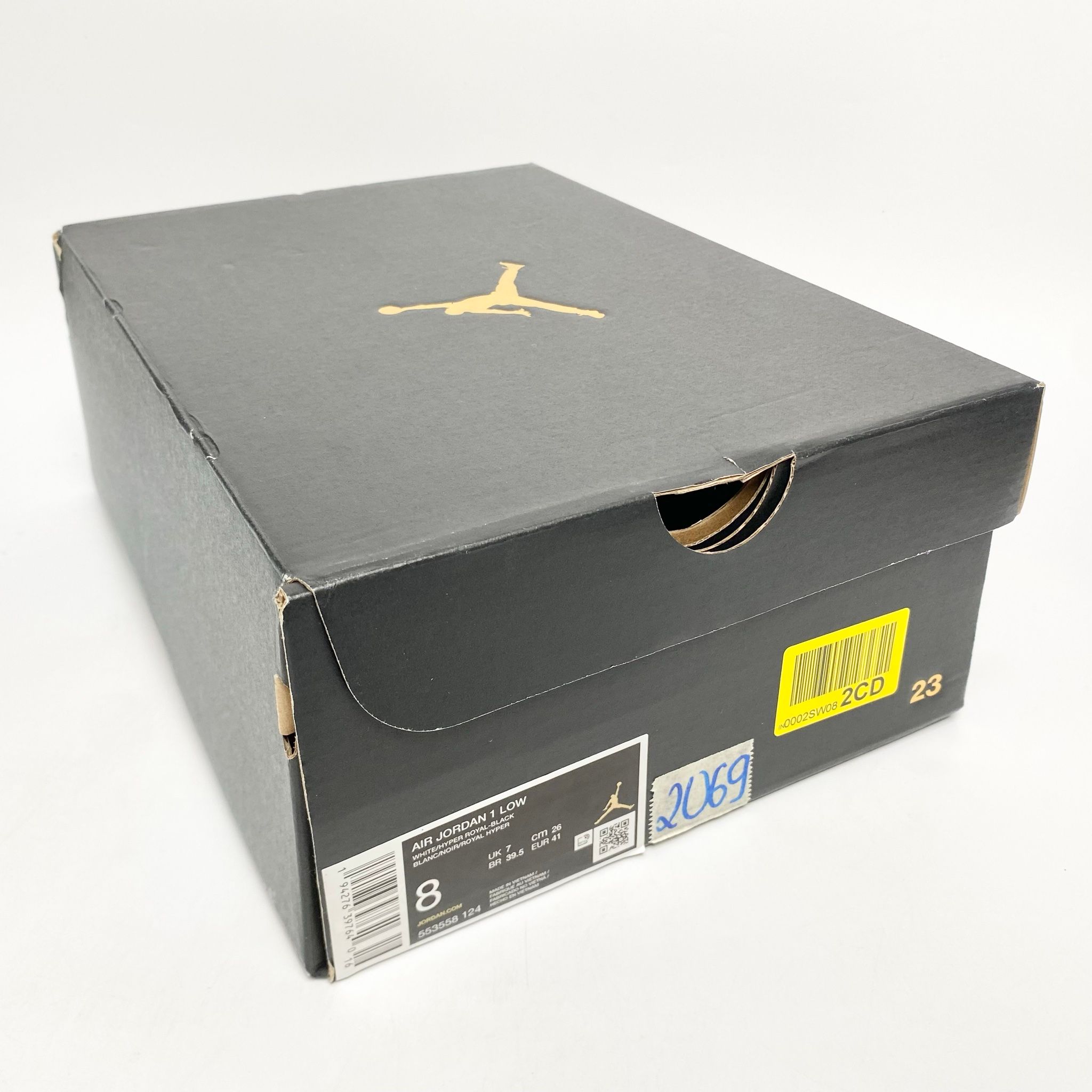NIKE AIR JORDAN 1 LOW GAME ROYAL 553558-124