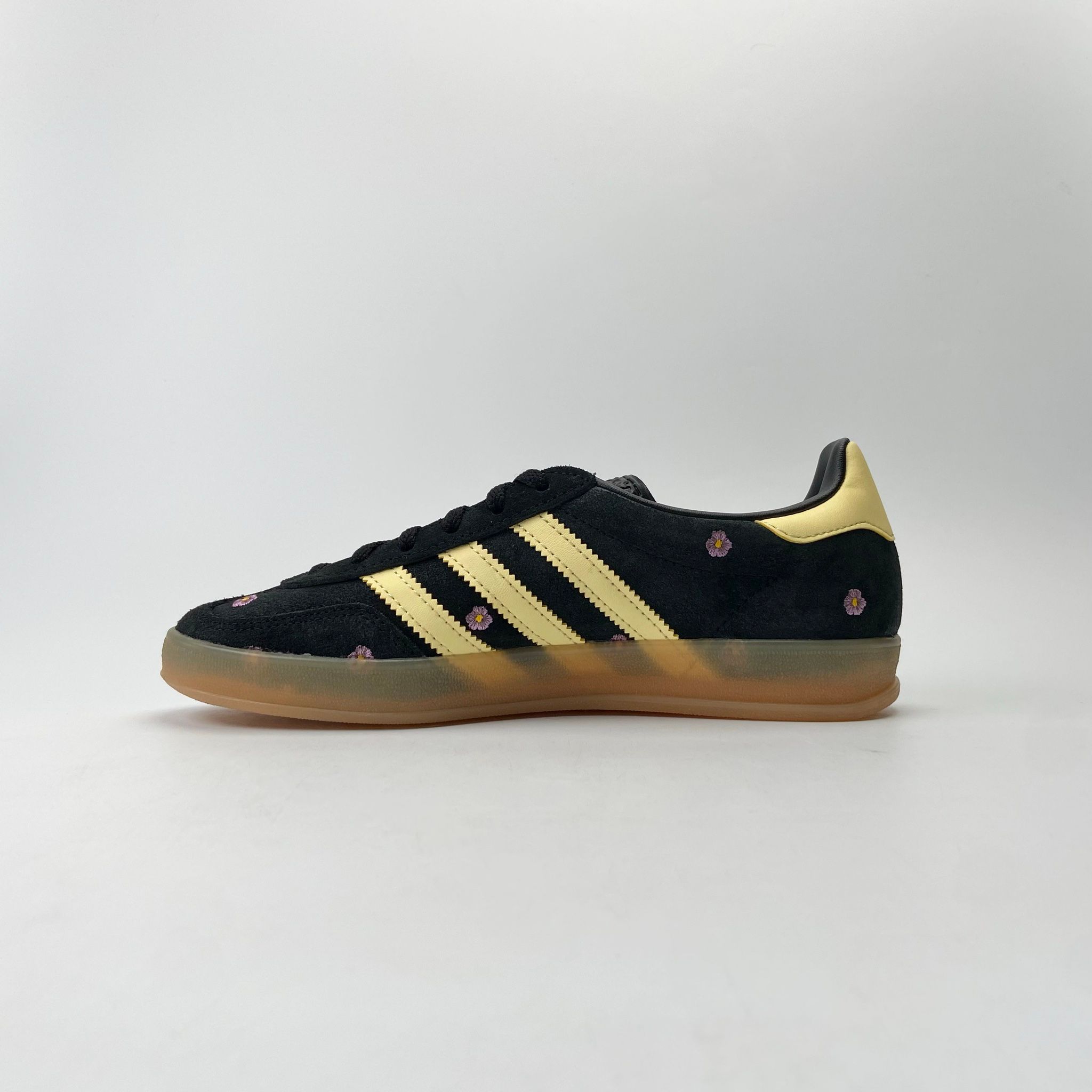 ADIDAS GAZELLE INDOOR FLORAL BLACK YELLOW IF4490