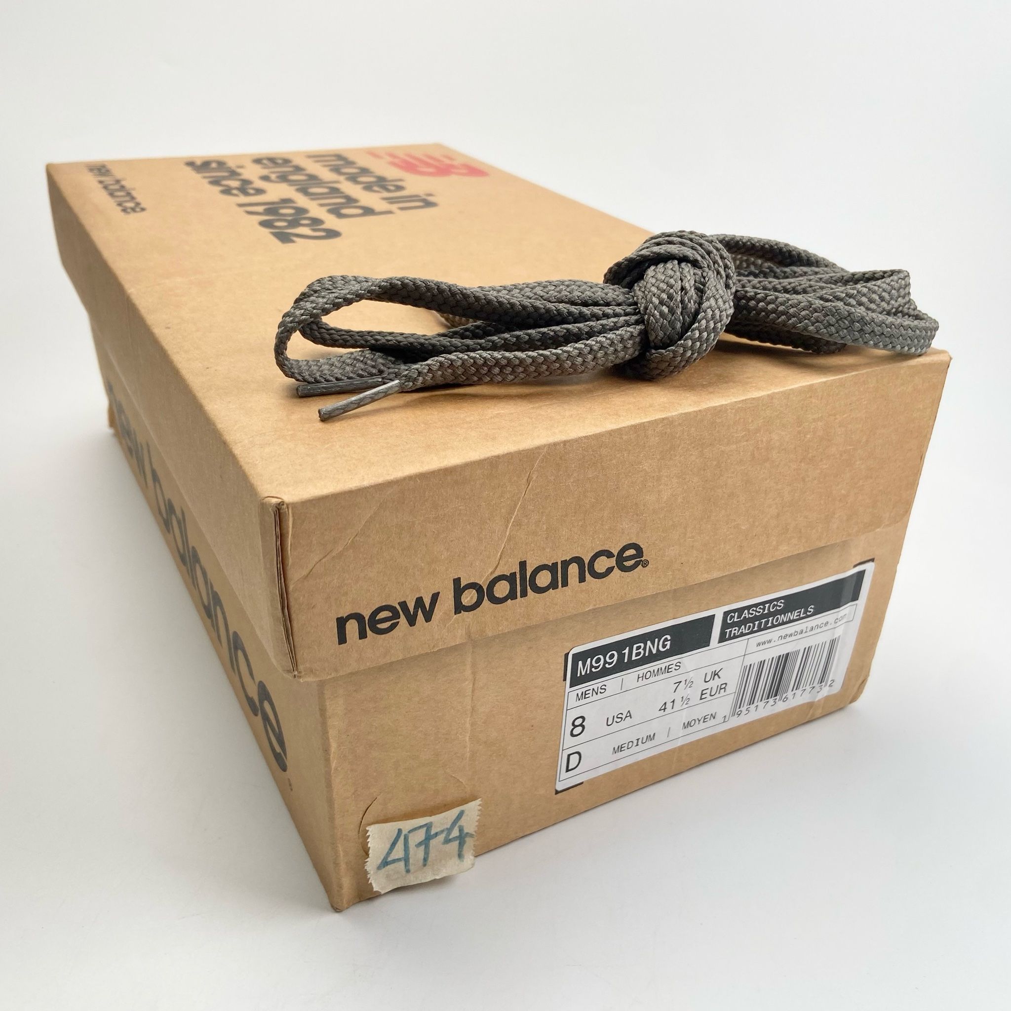 NEW BALANCE 991 BROWN NAVY GREY M991BNG