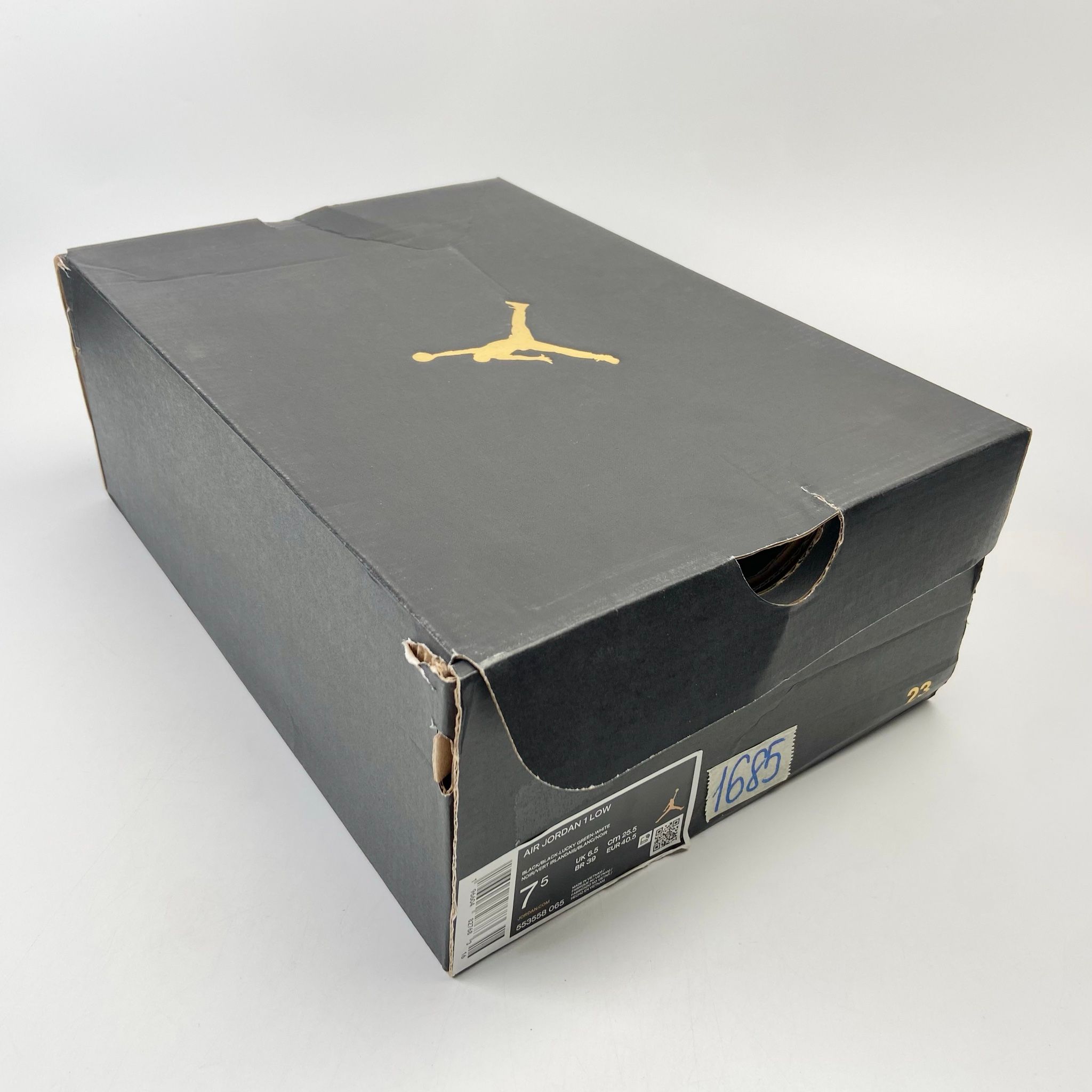 NIKE AIR JORDAN 1 LOW LUCKY GREEN 553558-065