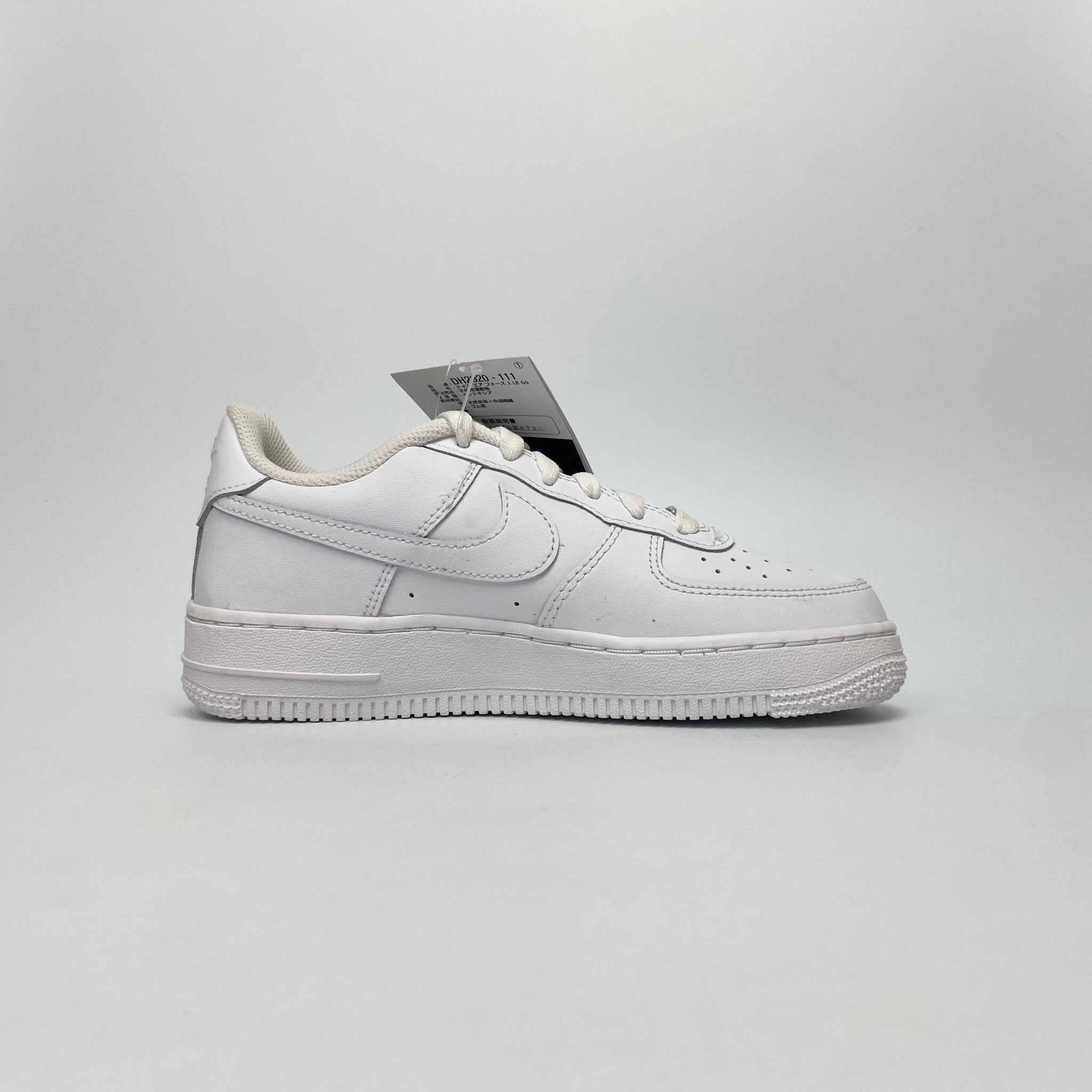 NIKE AIR FORCE 1 LOW LE GS ALL WHITE DH2920-111