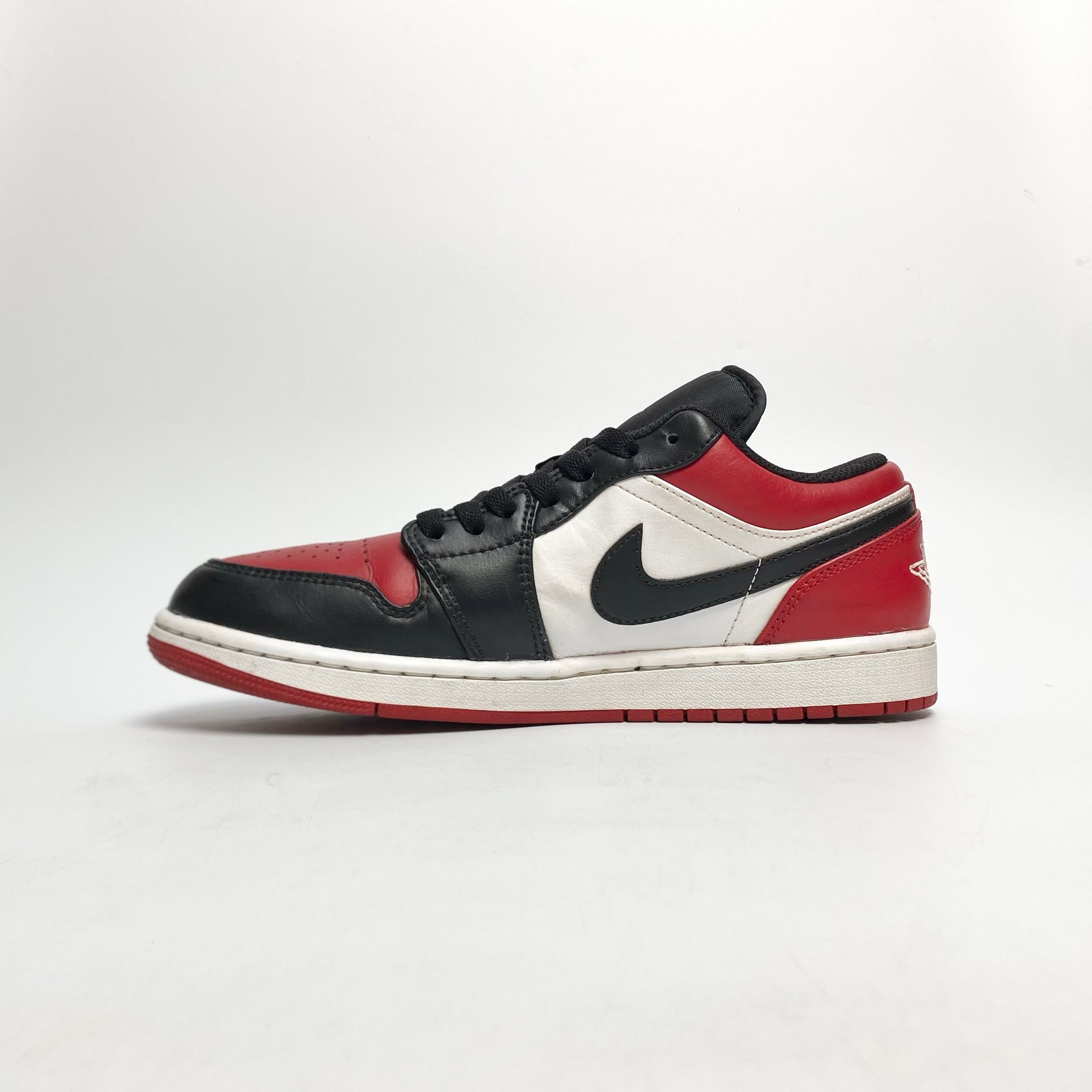 NIKE AIR JORDAN 1 LOW BRED TOE 553558-612
