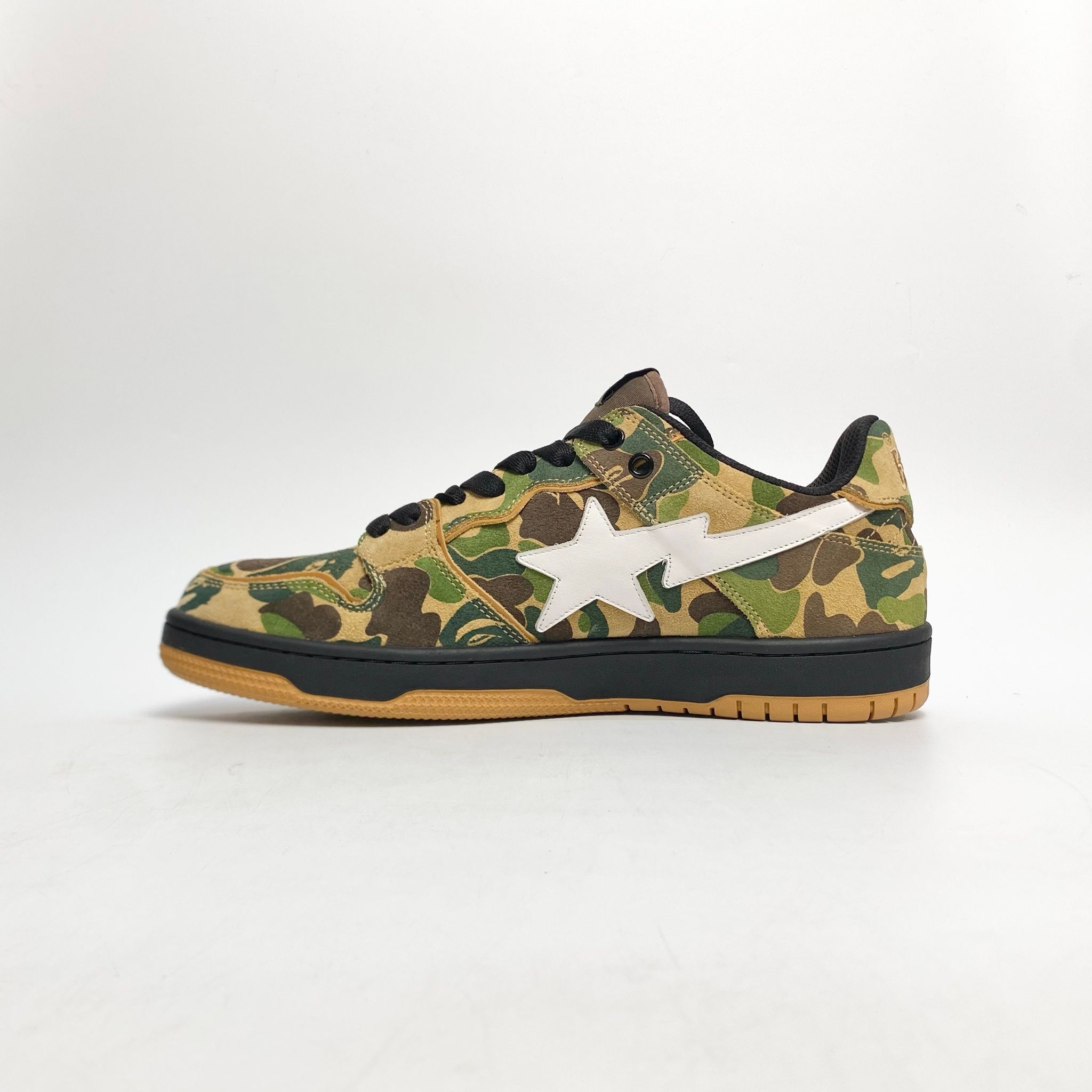 A BATHING APE BAPE SK8 STA ABC CAMO GREEN 0ZXSHM191X42G