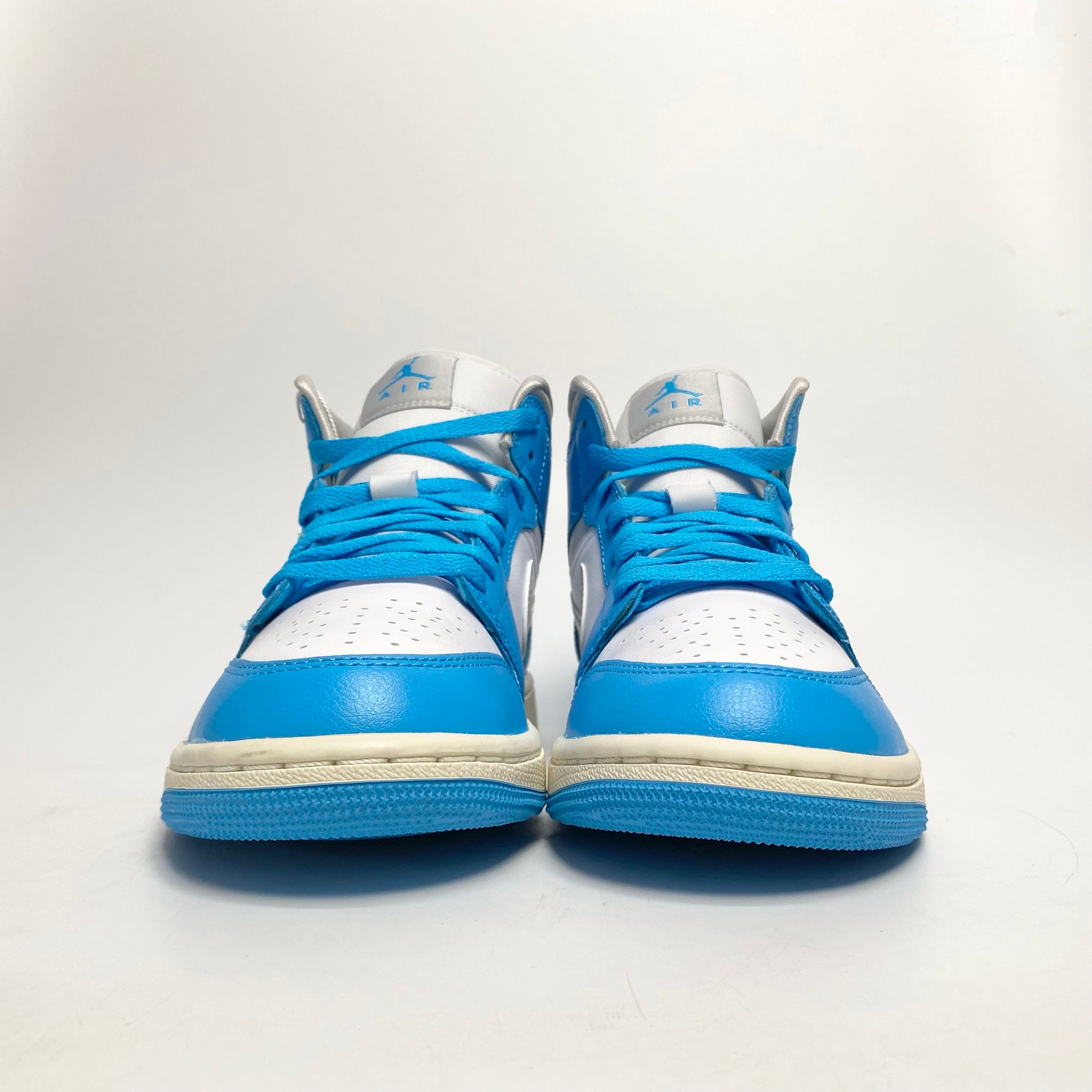 NIKE AIR JORDAN 1 MID DARK POWDER BLUE - BQ6472-400