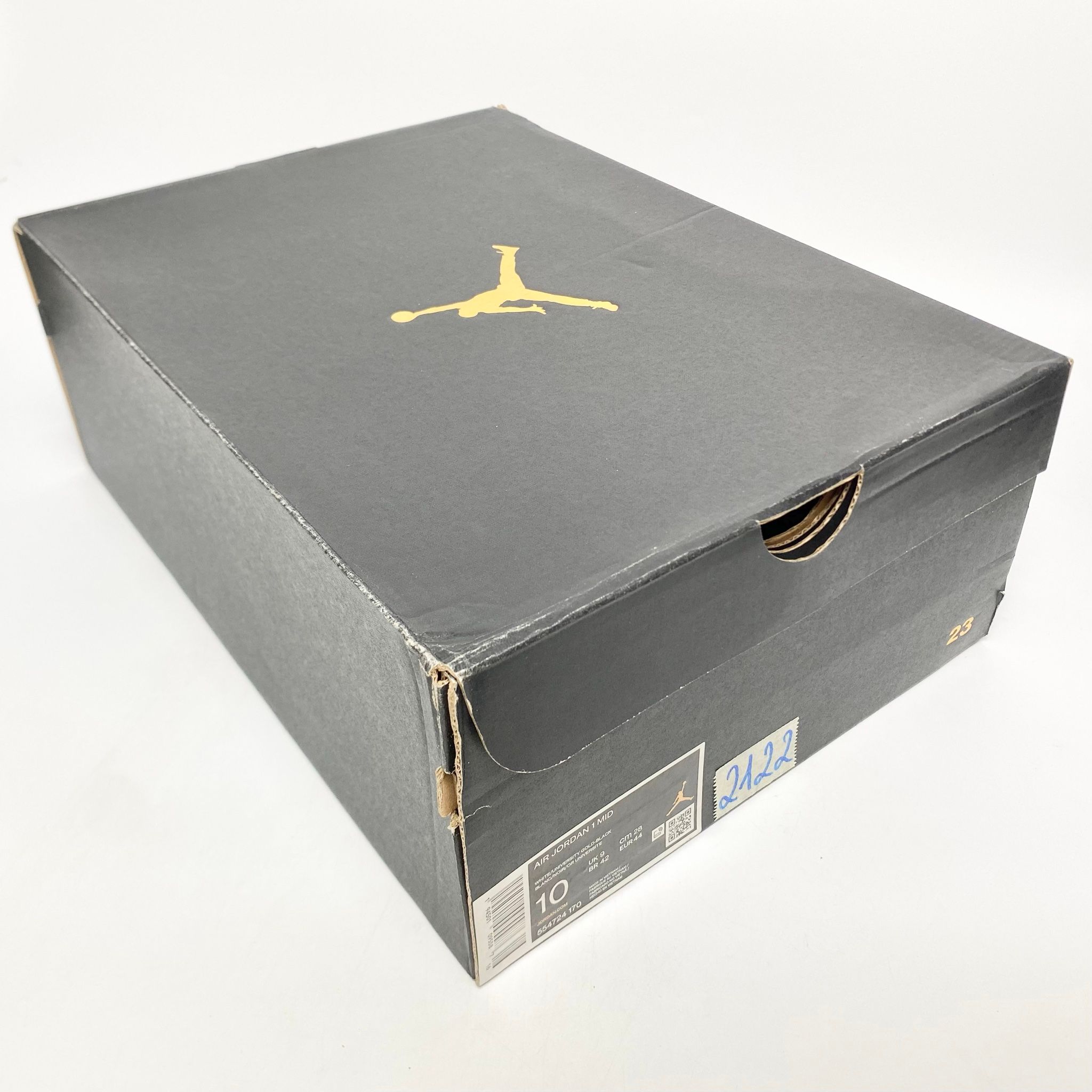 NIKE AIR JORDAN 1 MID UNIVERSITY GOLD 554724-170