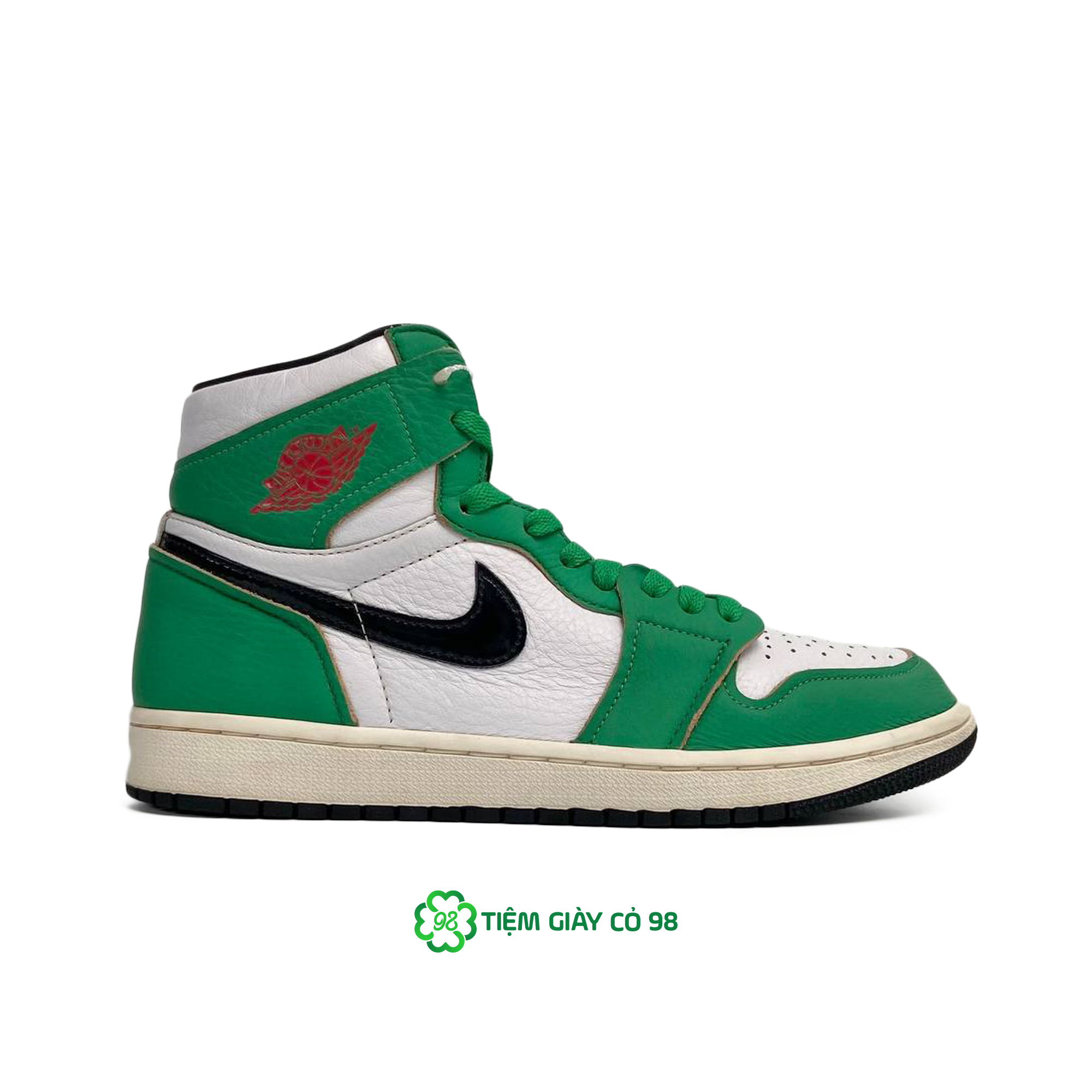 NIKE AIR JORDAN 1 RETRO HIGH LUCKY GREEN DB4612-300