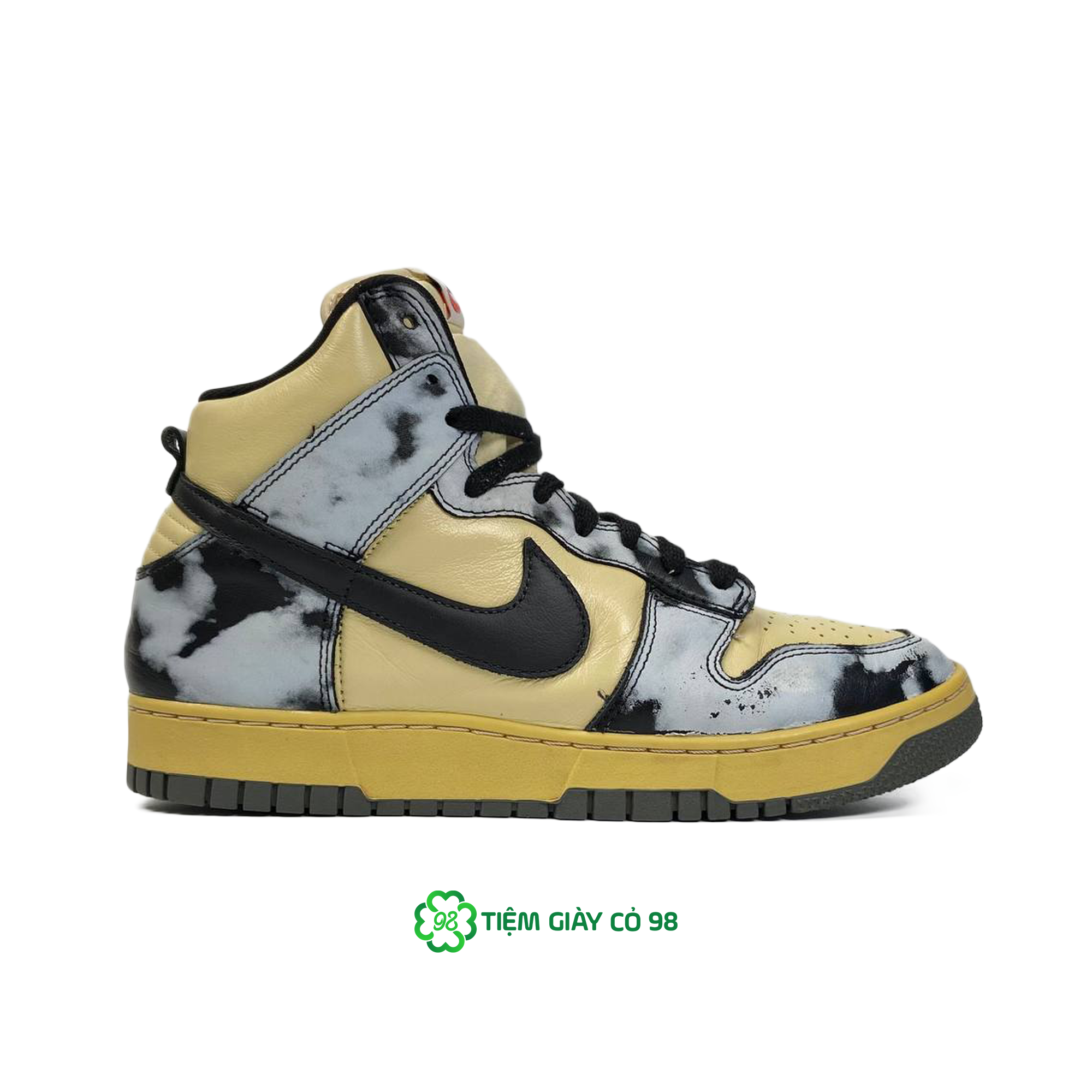 NIKE DUNK HIGH 1985 SP BLACK ACID WASH DD9404-700