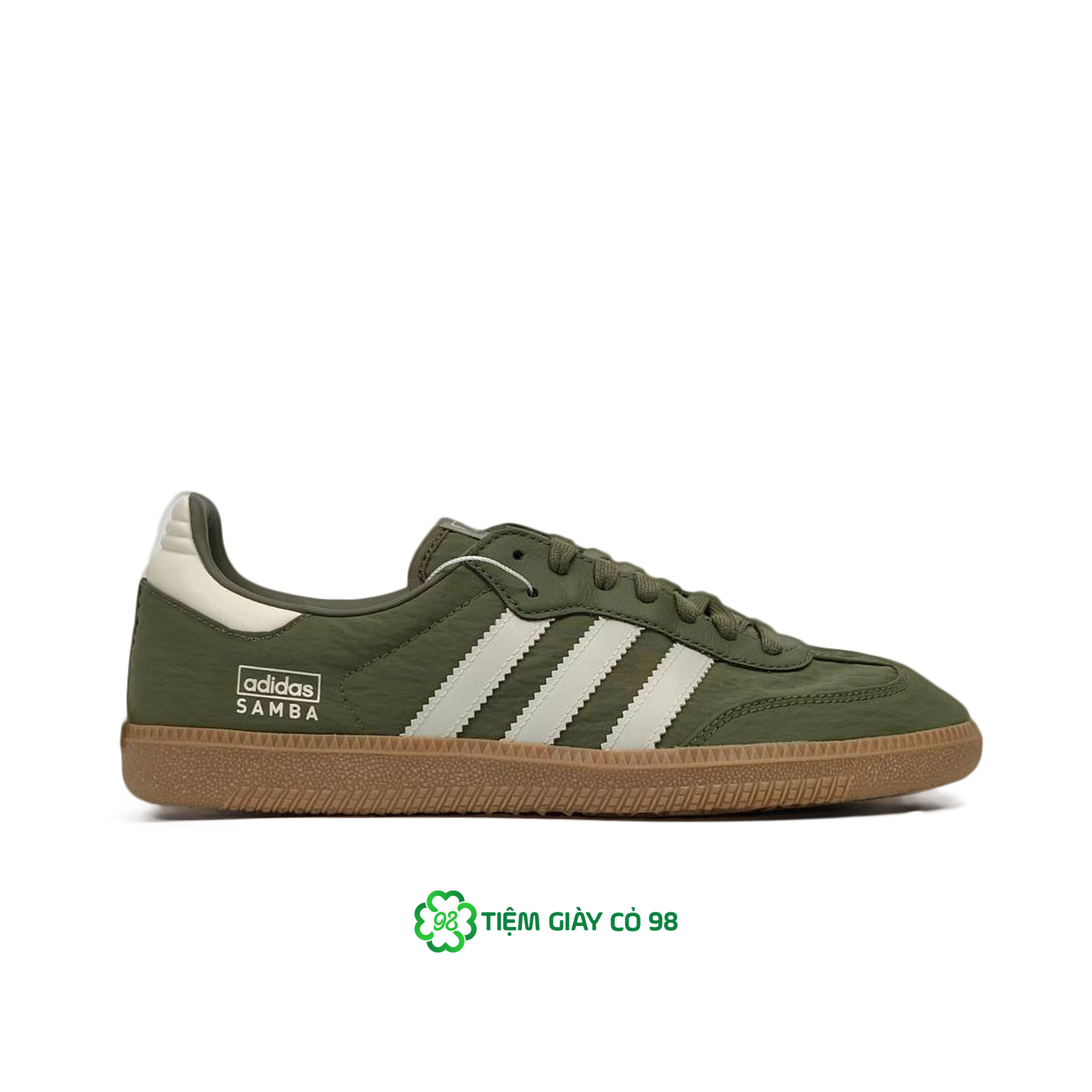 ADIDAS SAMBA OG REFLECTIVE FOCUS OLIVE IE3440