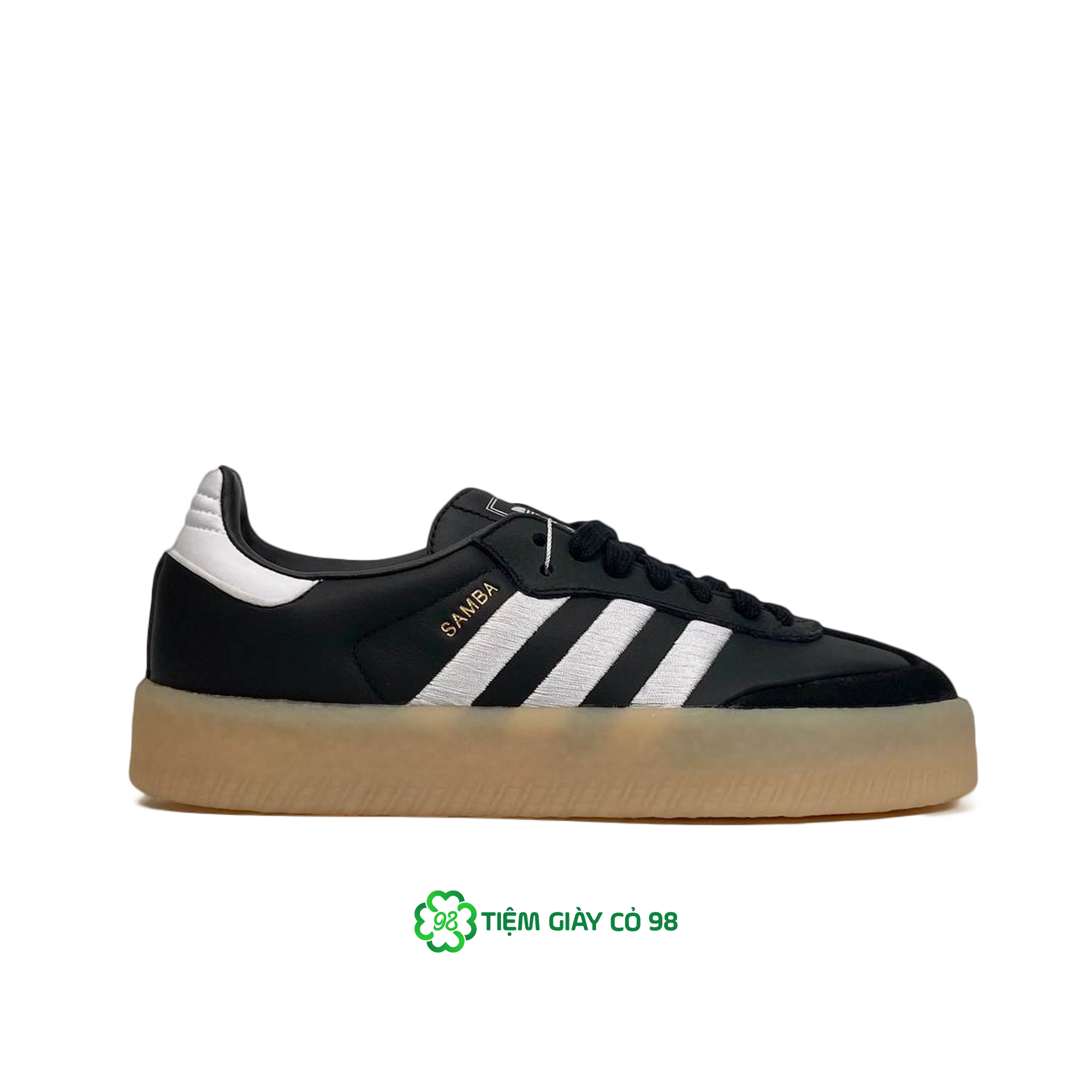 ADIDAS SAMBAE BLACK WHITE GUM ID0436
