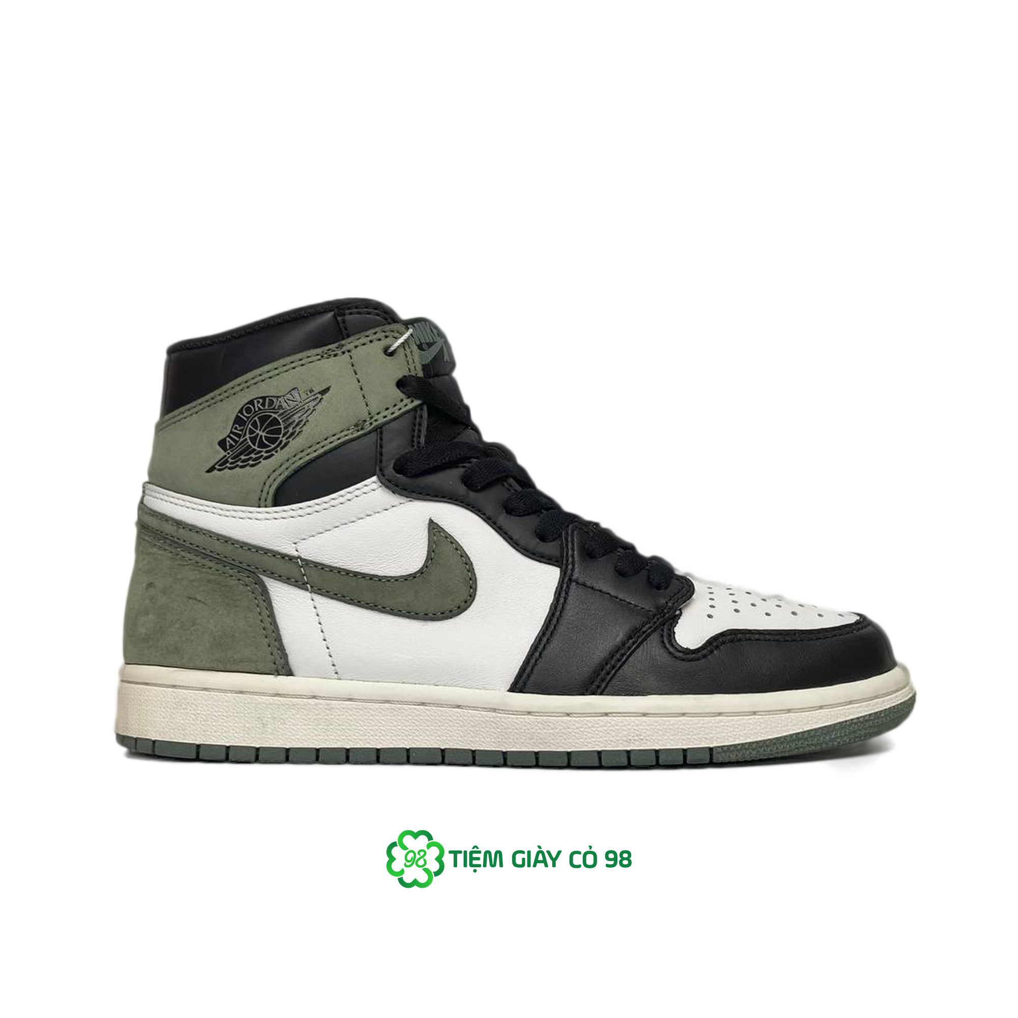 NIKE AIR JORDAN 1 RETRO HIGH OG CLAY GREEN 555088-135