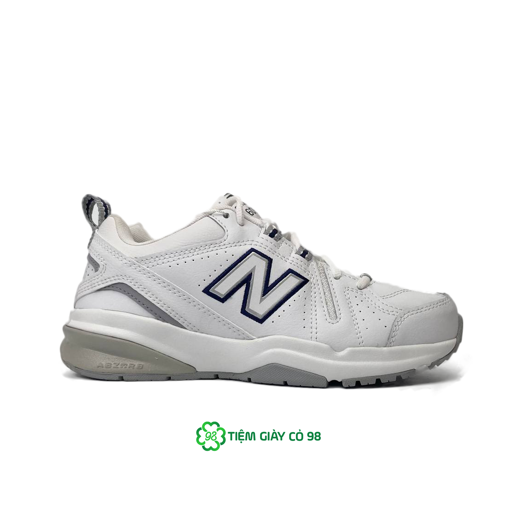 NEW BALANCE 608 WHITE BLACK WX608SN5