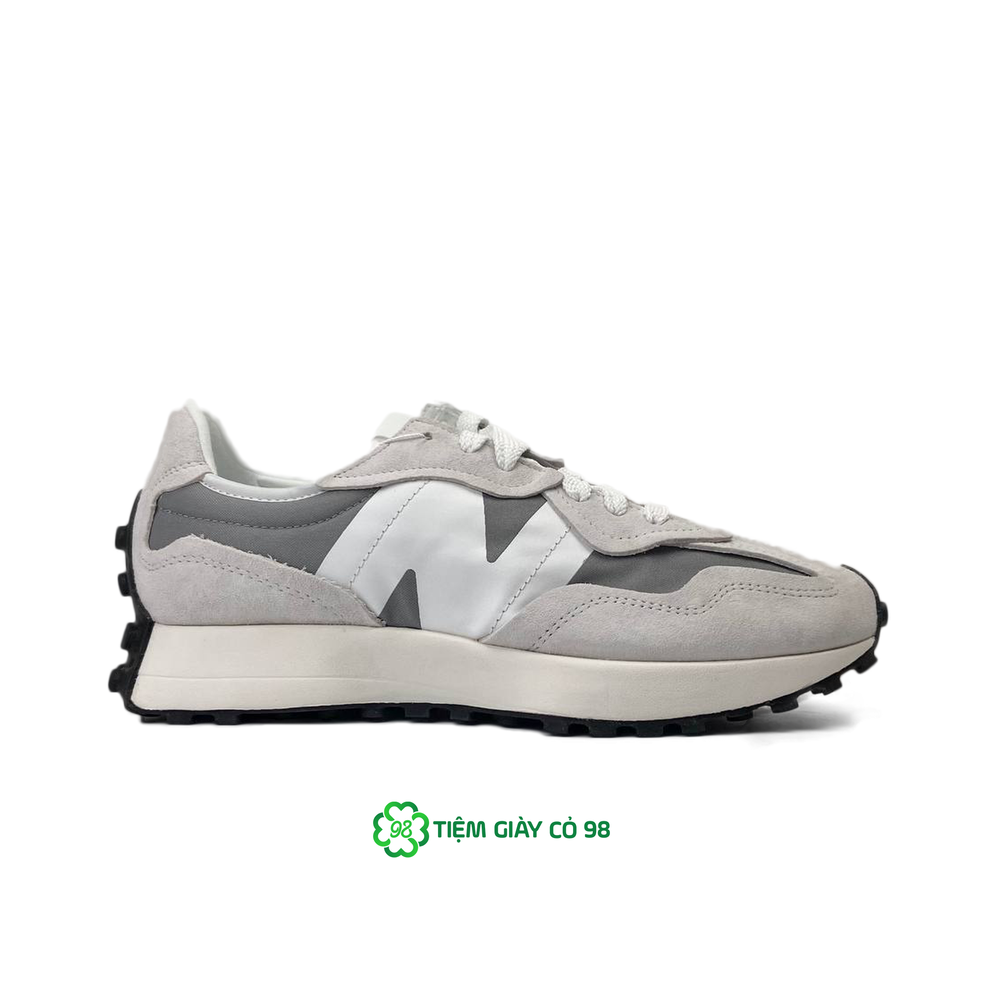 NEW BALANCE 327 WHITE GRAY U327WED