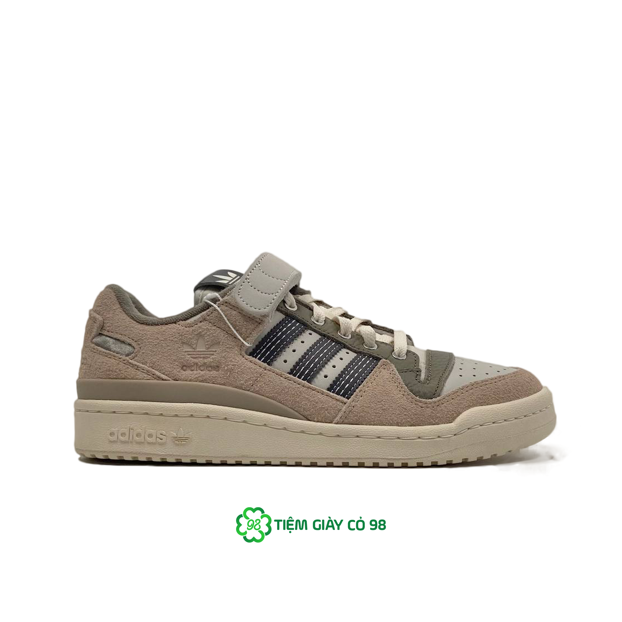 ADIDAS ORIGINALS FORUM 84 LOW X FOSS TAUPE BEIGE IE0026