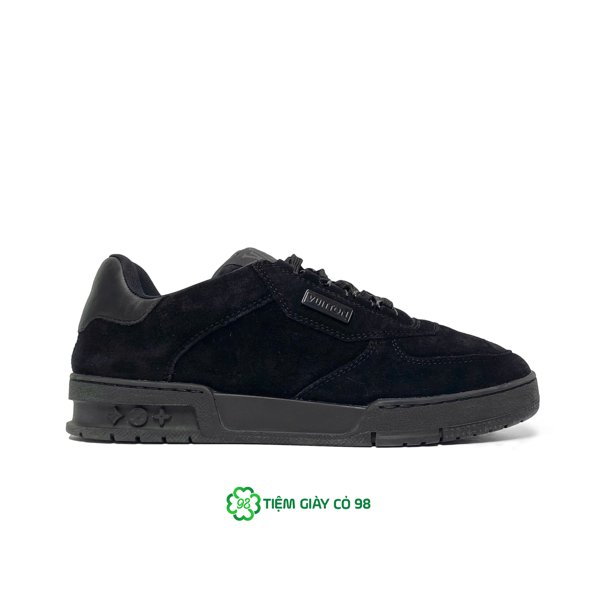 LOUIS VUITTON LV TRAINER BLACK SUEDE LD0242