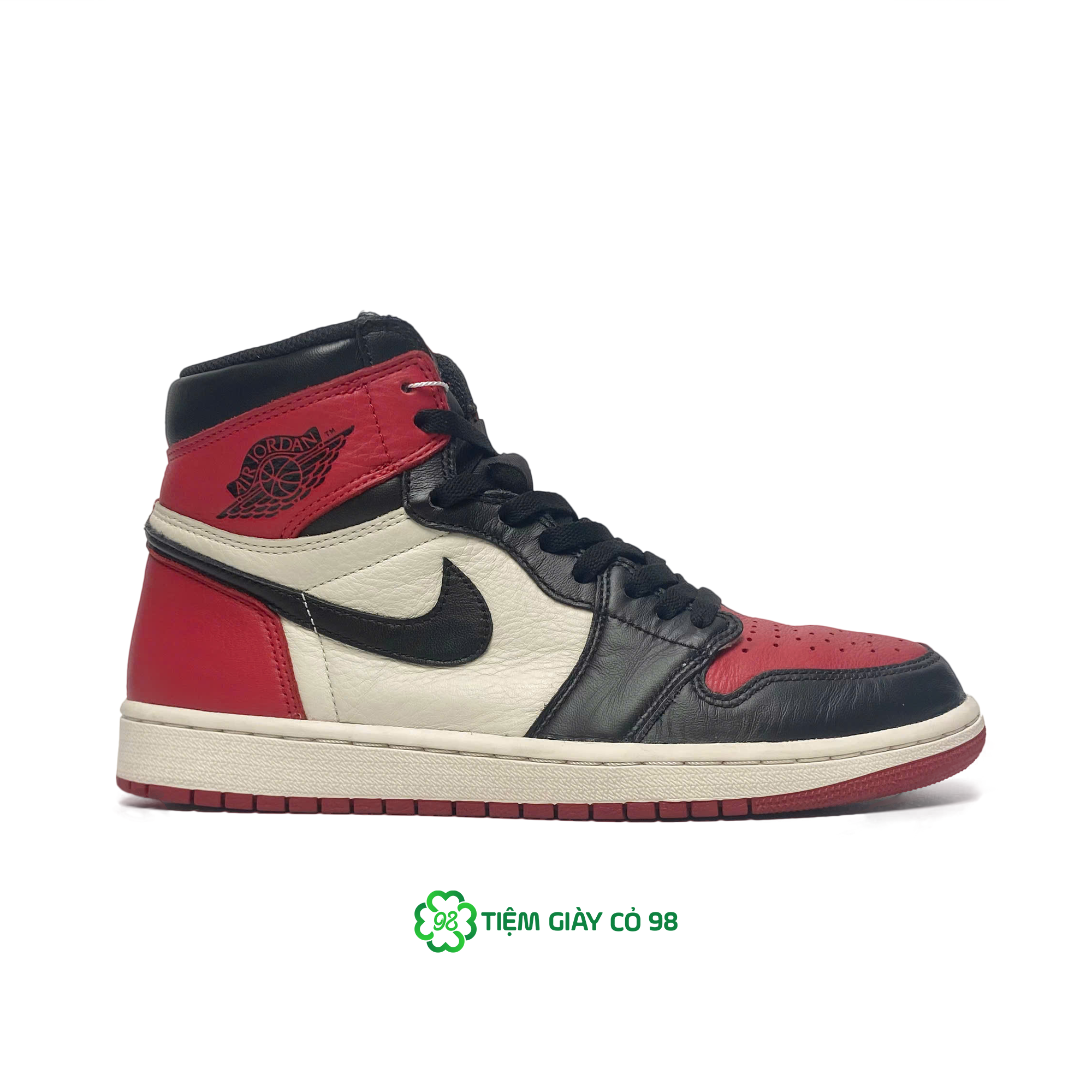 NIKE AIR JORDAN 1 RETRO HIGH BRED TOE 555088-610