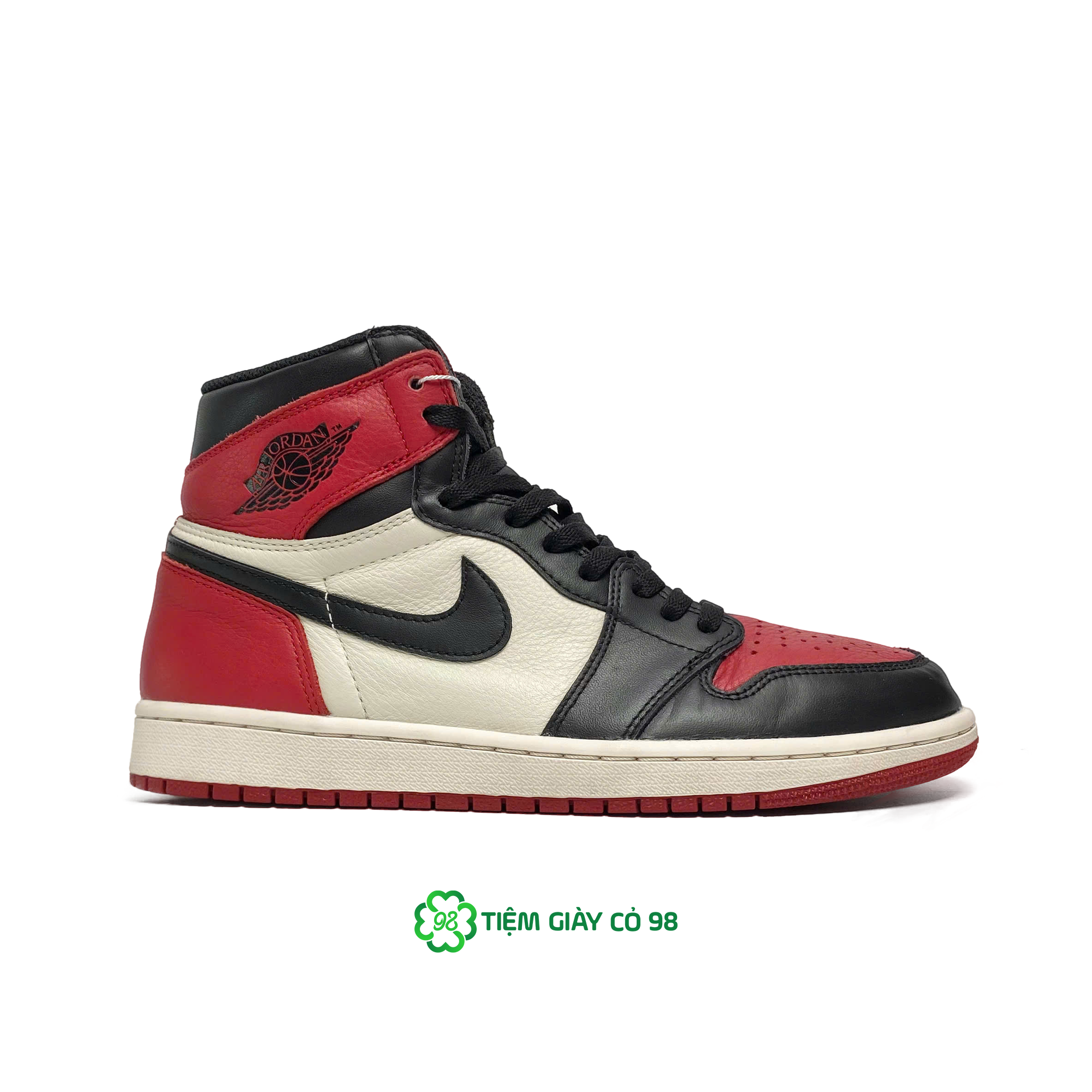 NIKE AIR JORDAN 1 RETRO HIGH BRED TOE 555088-610