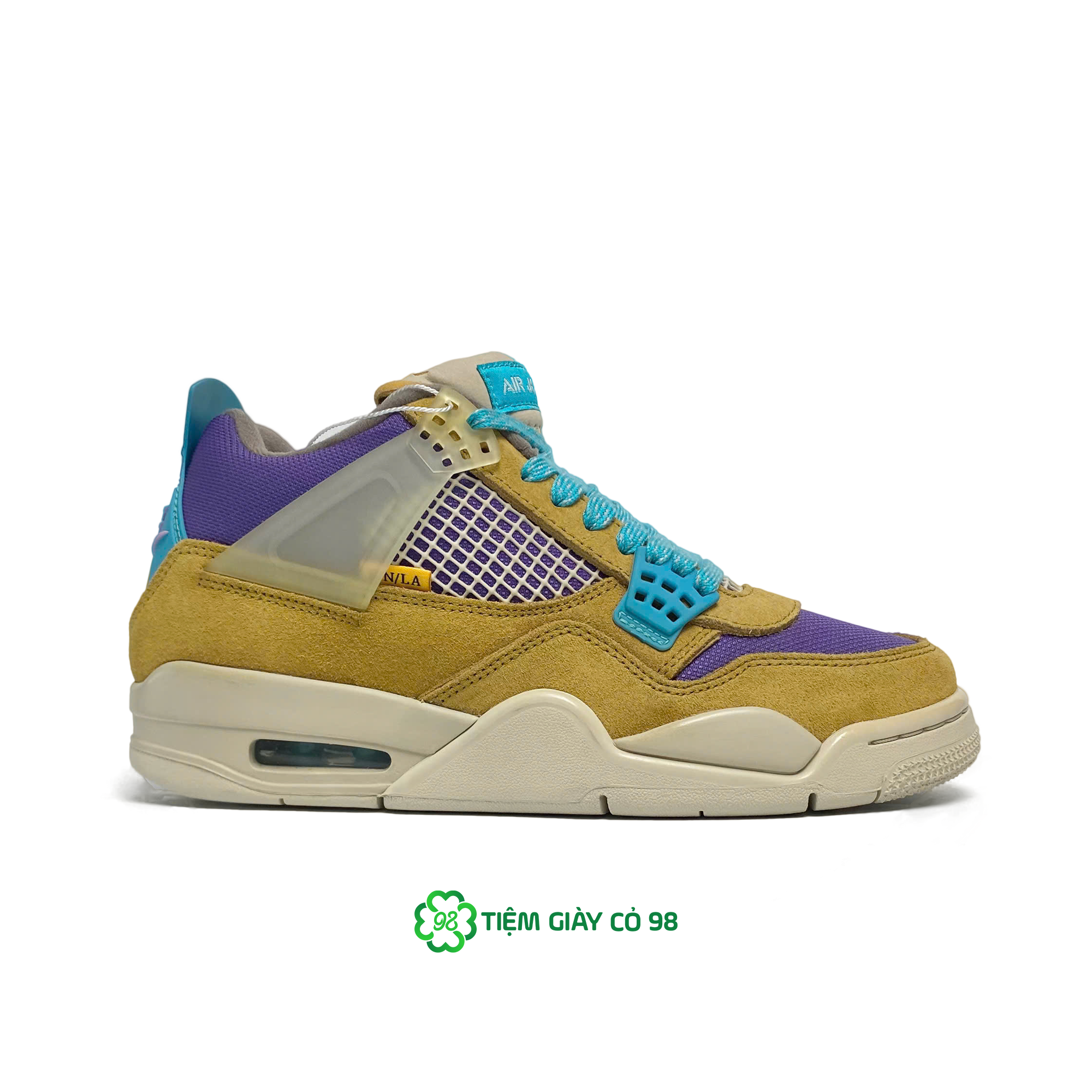 NIKE UNION LA X AIR JORDAN 4 RETRO DESERT MOSS DJ5718-300