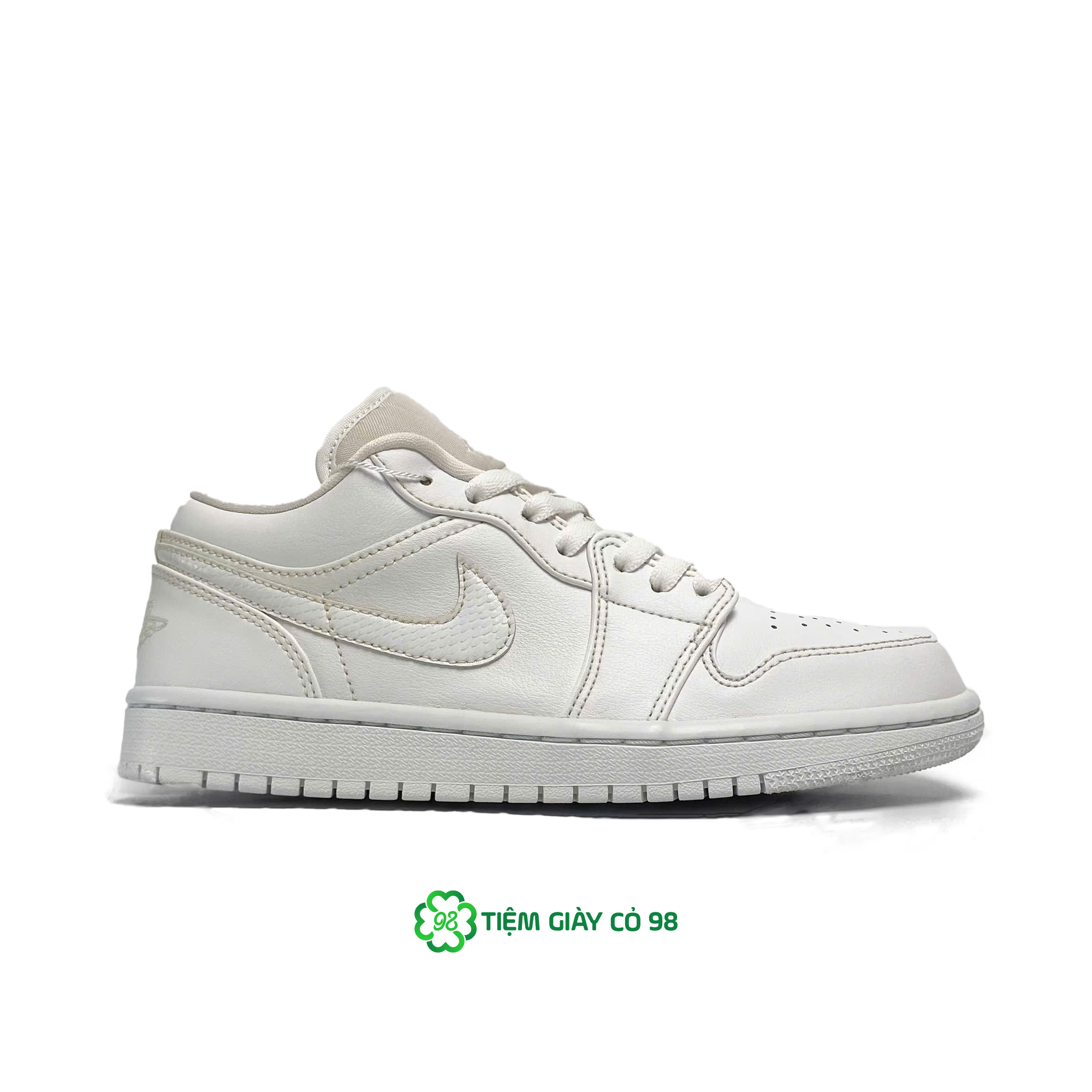 NIKE WMNS AIR JORDAN 1 LOW TRIPLE WHITE AO9944-111