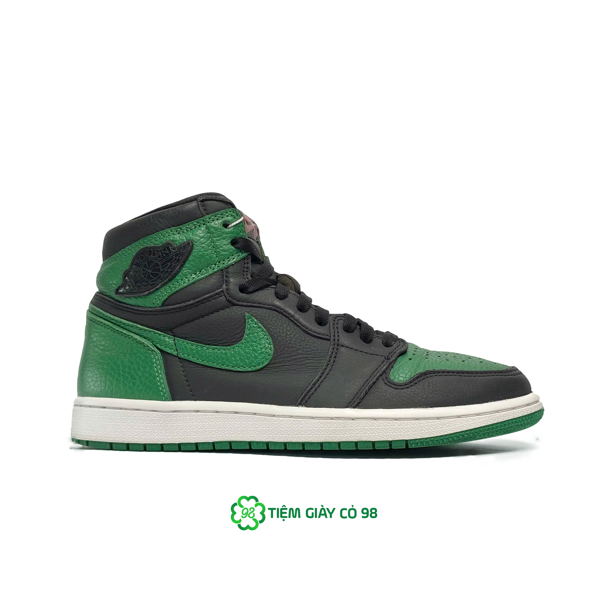 NIKE AIR JORDAN 1 RETRO HIGH PINE GREEN BLACK 2.0 555088-030