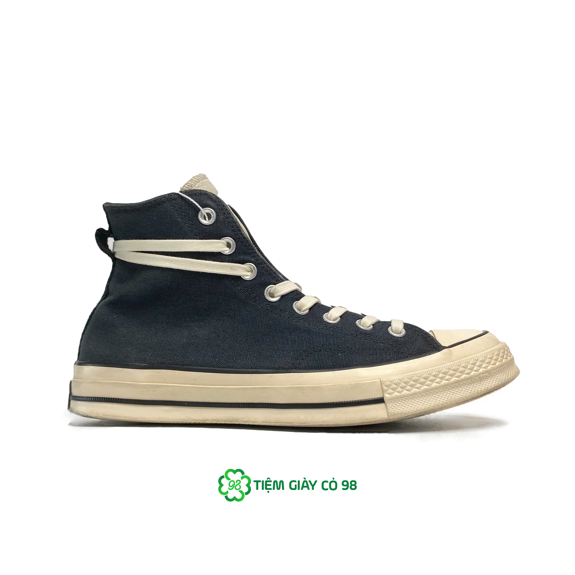 CONVERSE FEAR OF GOD X CHUCK 70 HI BLACK 164529C
