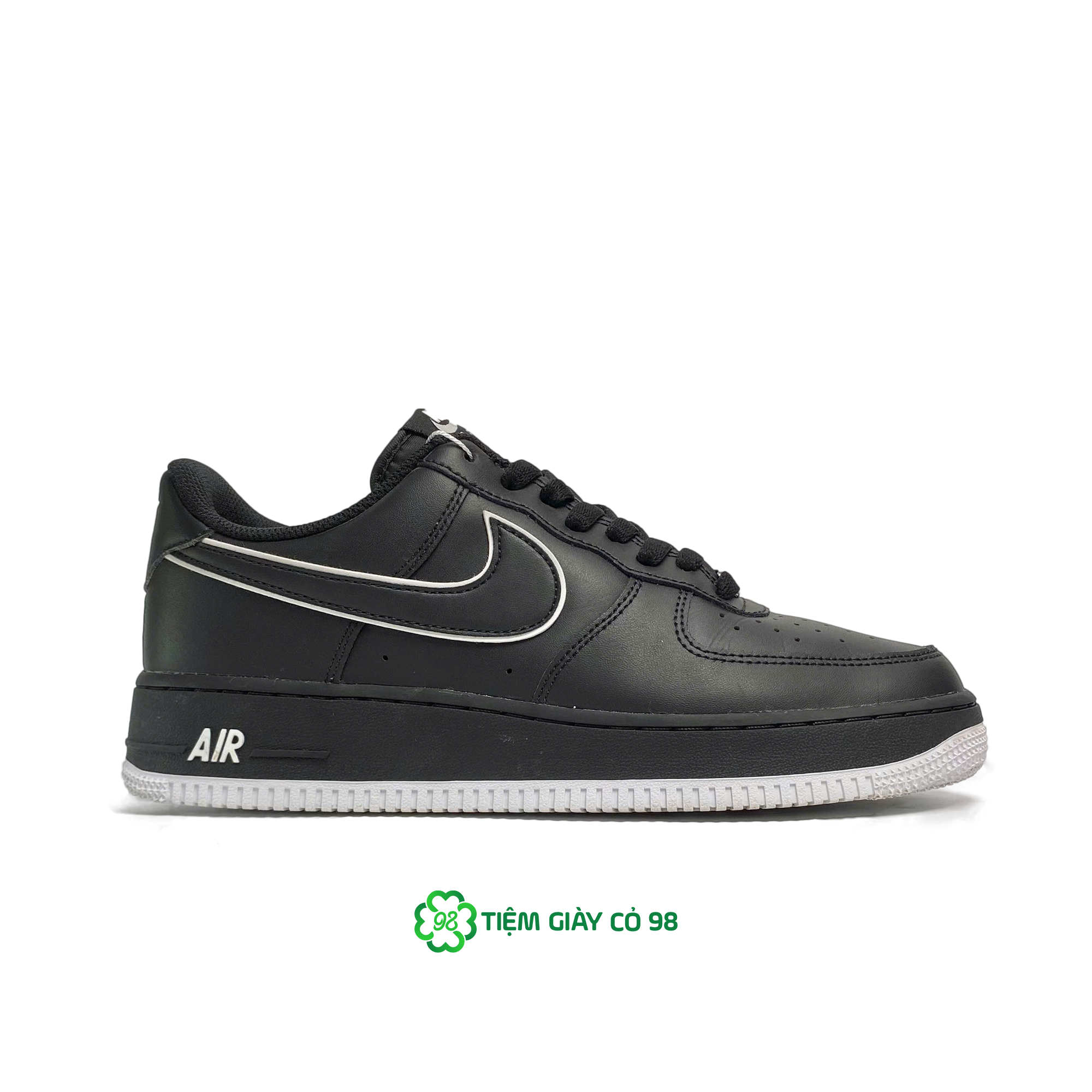 NIKE AIR FORCE 1 LOW ’07 BLACK WHITE DV0788-002