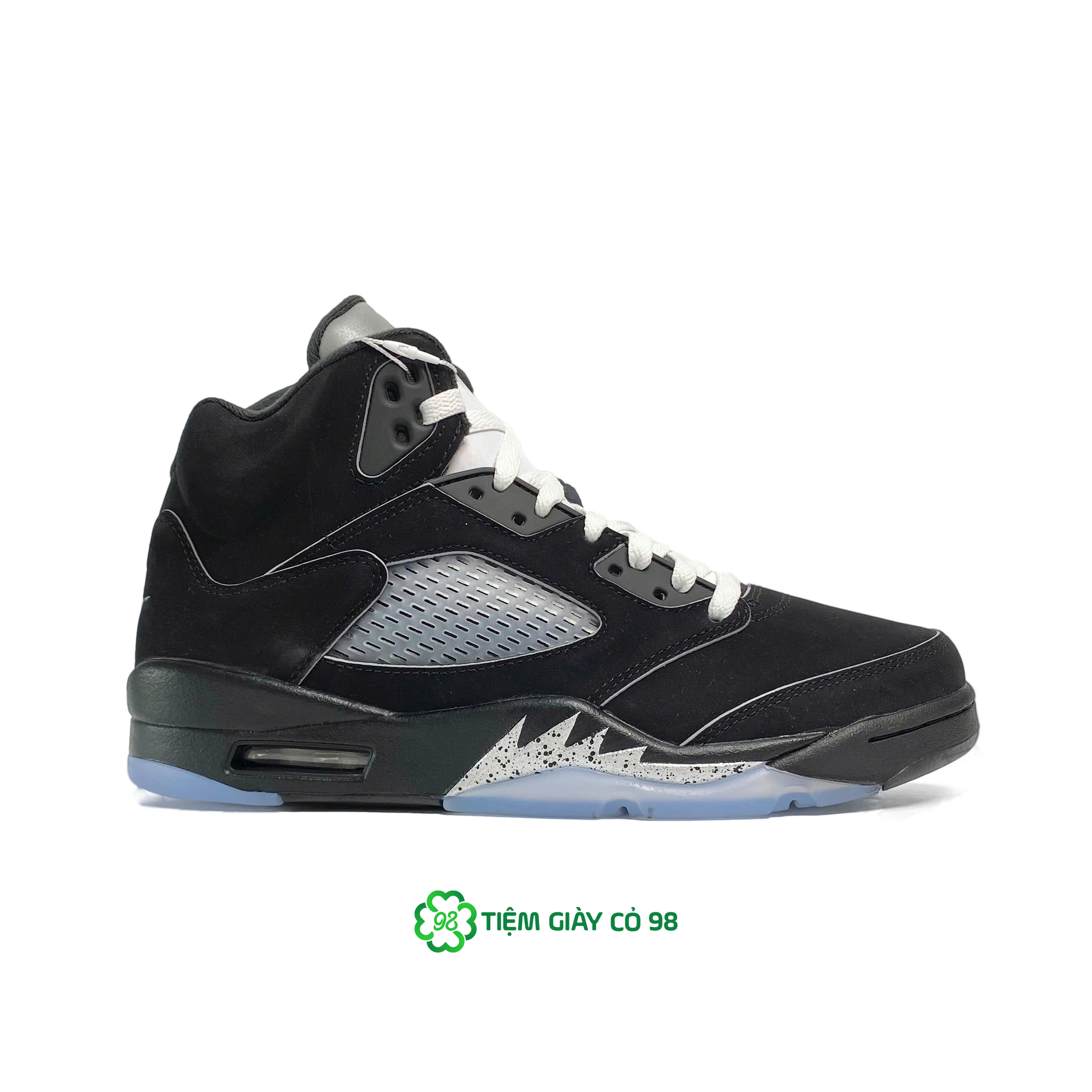 NIKE AIR JORDAN 5 RETRO OG BLACK METALLIC REIMAGINED HF3975-001