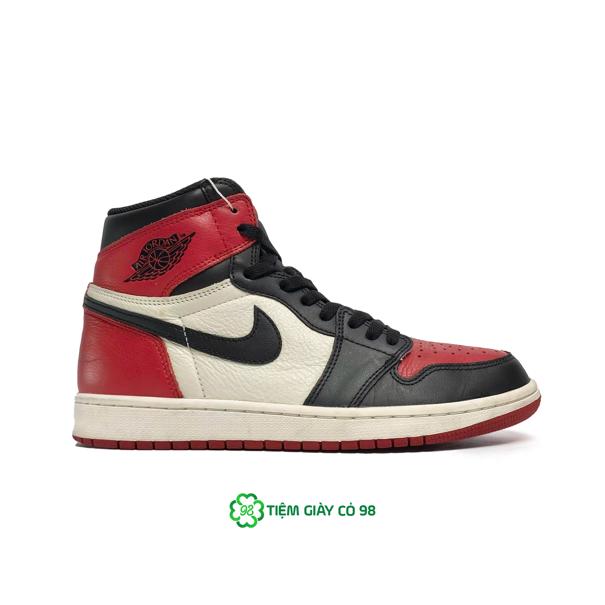 NIKE AIR JORDAN 1 RETRO HIGH BRED TOE 555088-610