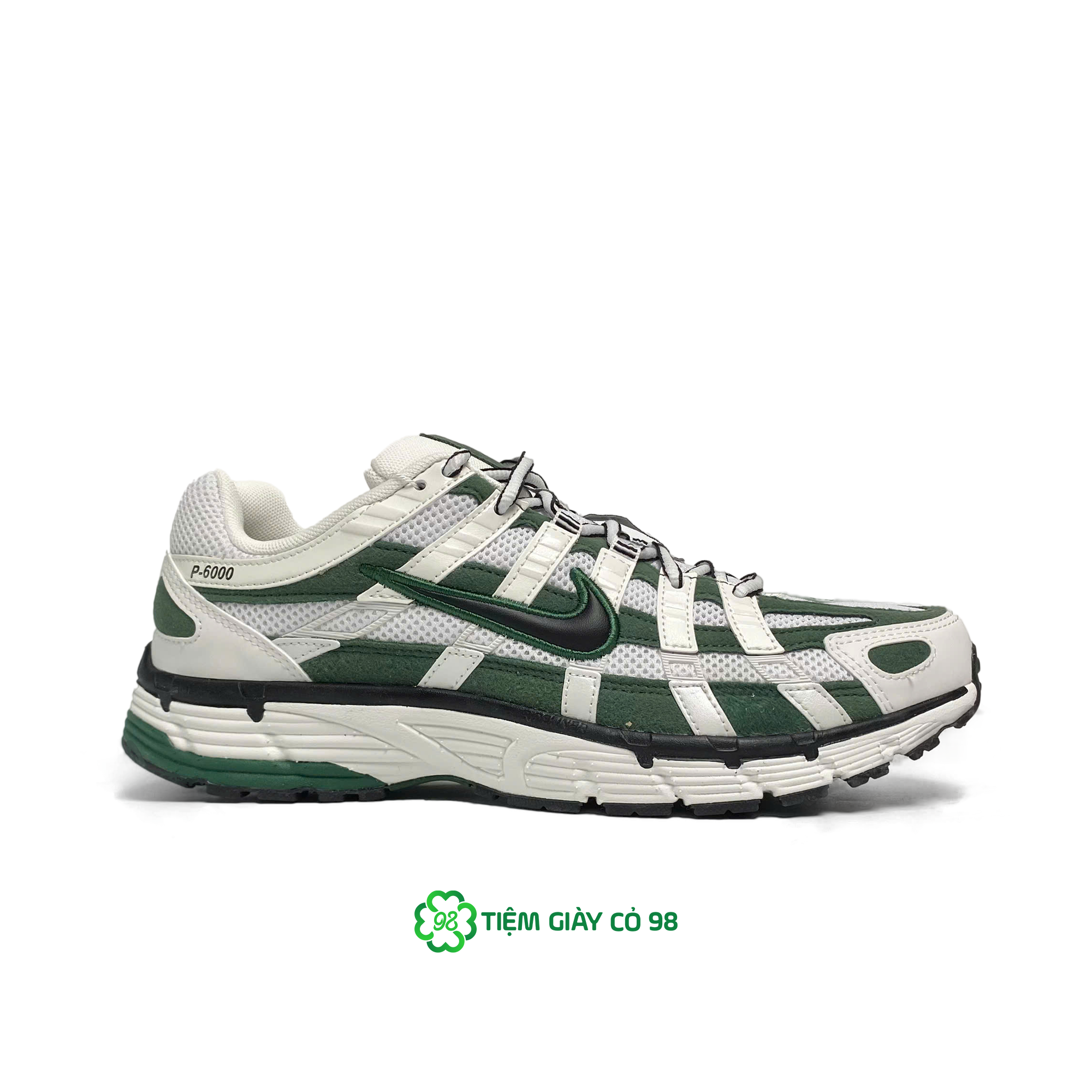 NIKE P-6000 SUMMIT WHITE & FIR HF5388-100