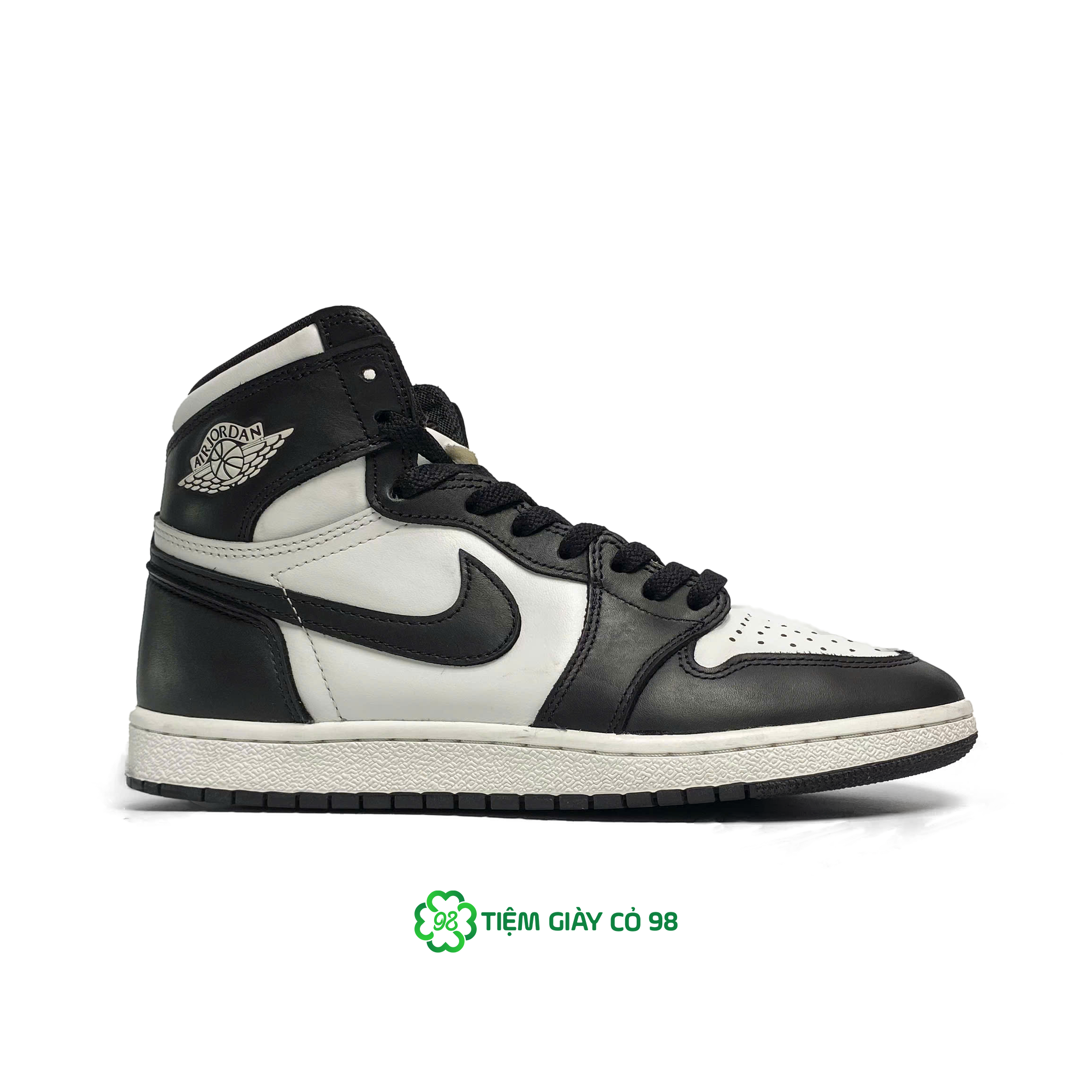 NIKE AIR JORDAN 1 HIGH 85 BLACK WHITE BQ4422-001