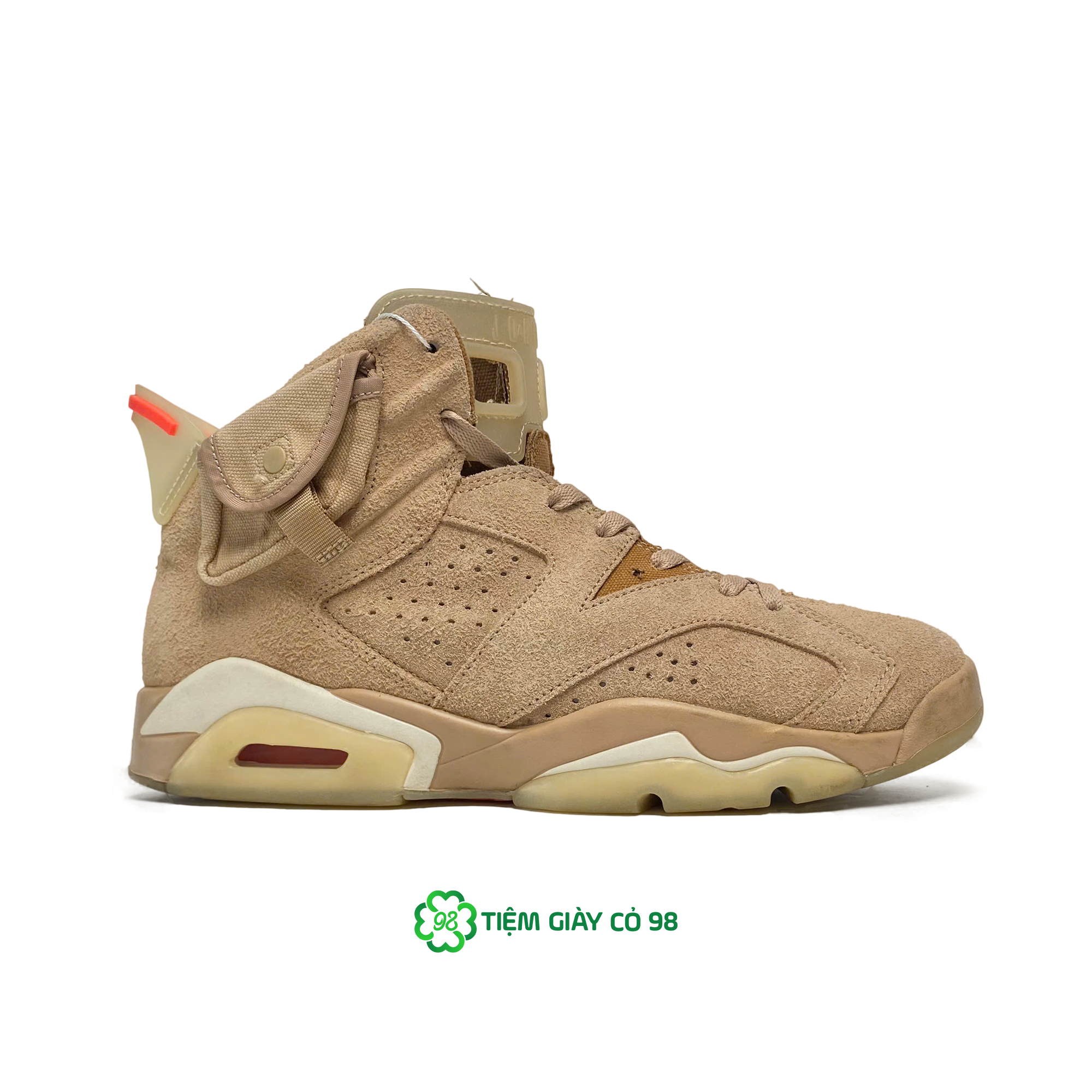 NIKE TRAVIS SCOTT X AIR JORDAN 6 RETRO BRITISH KHAKI DH0690-200