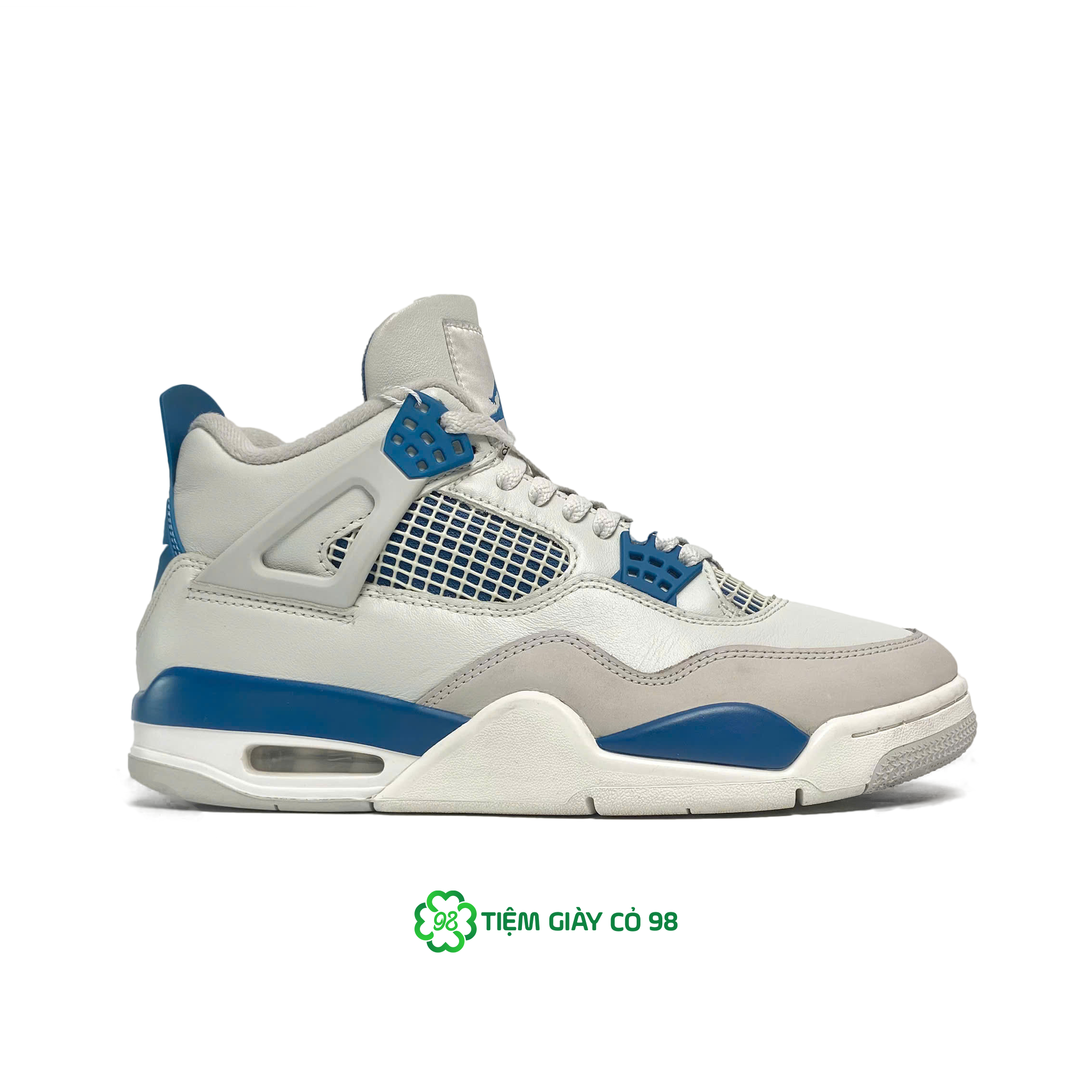 NIKE AIR JORDAN 4 RETRO 2024 MILITARY BLUE FV5029‑141