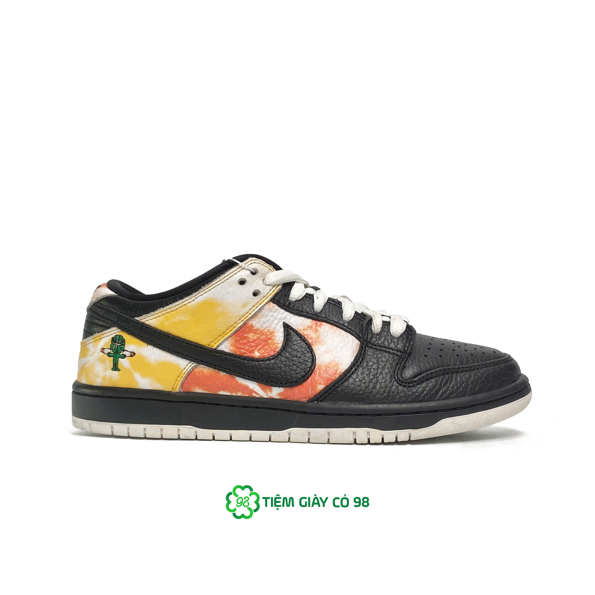 NIKE DUNK SB LOW TIE DYE RAYGUN BLACK BQ6832-001