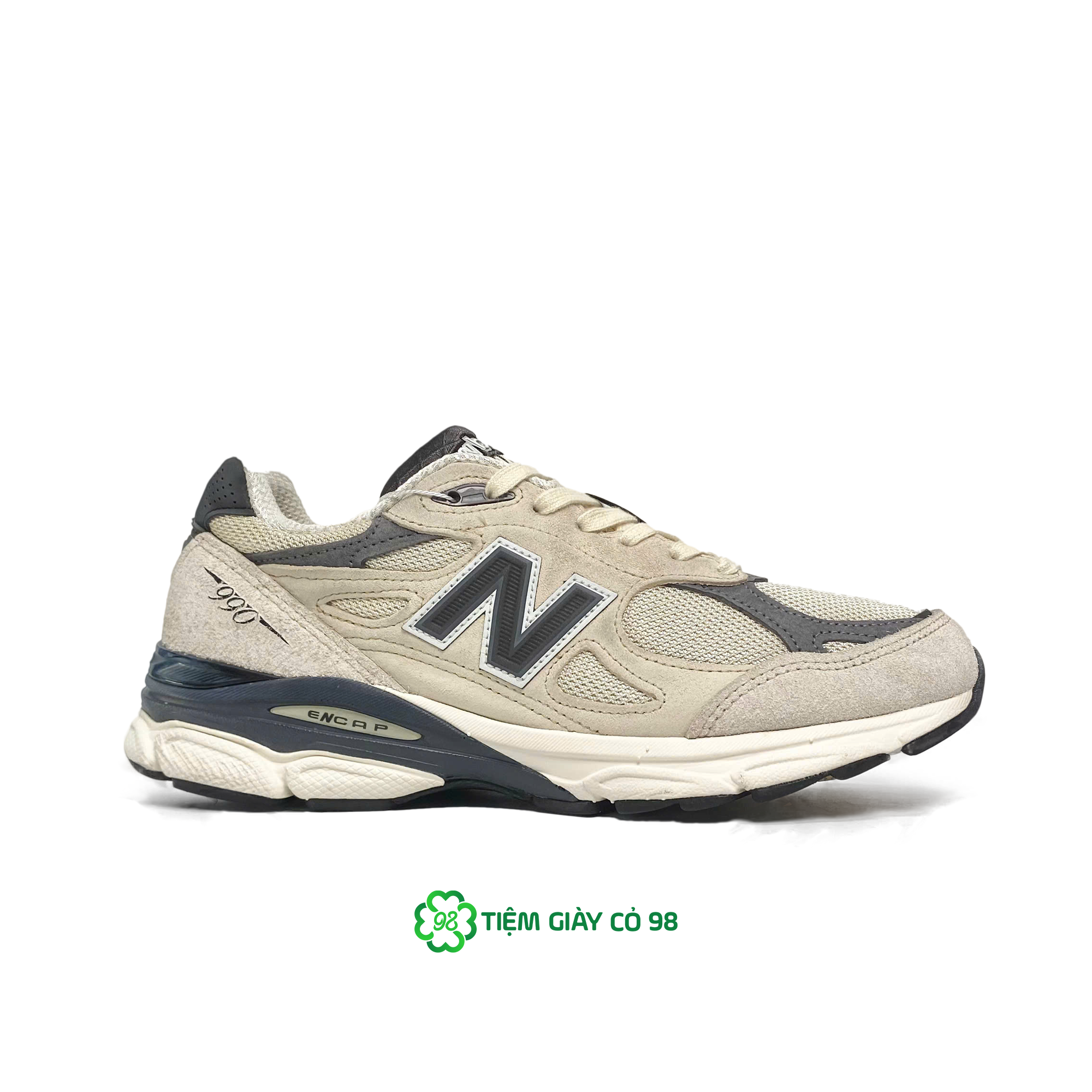 NEW BALANCE 990V3 MADE IN USA MOONBEAM MACADAMIA NUT M990AD3