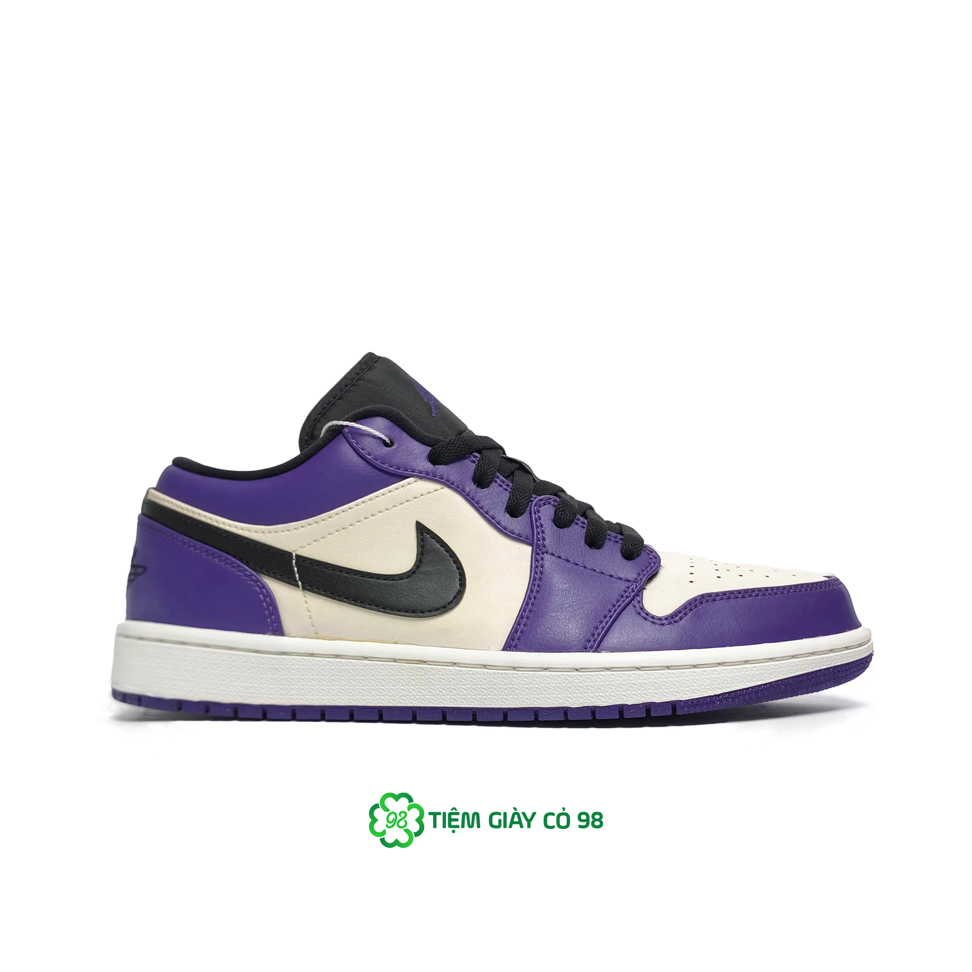 NIKE AIR JORDAN 1 LOW COURT PURPLE 553558-500