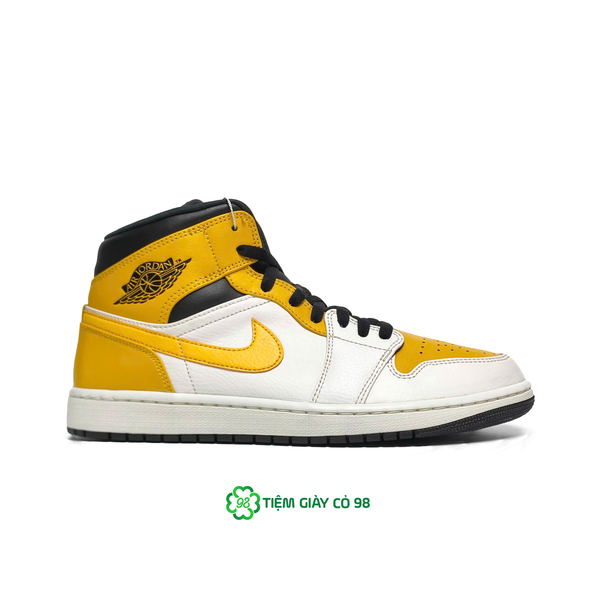 NIKE AIR JORDAN 1 MID UNIVERSITY GOLD 554724-170