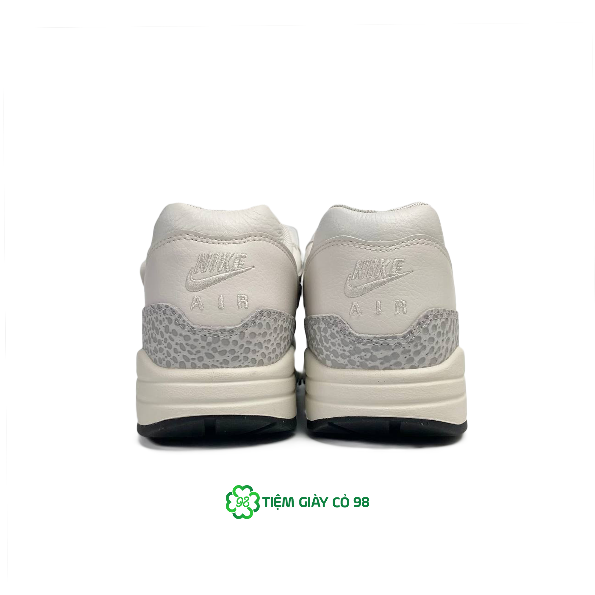 NIKE AIR MAX 1 SAFARI SUMMIT WHITE - FB5059-100