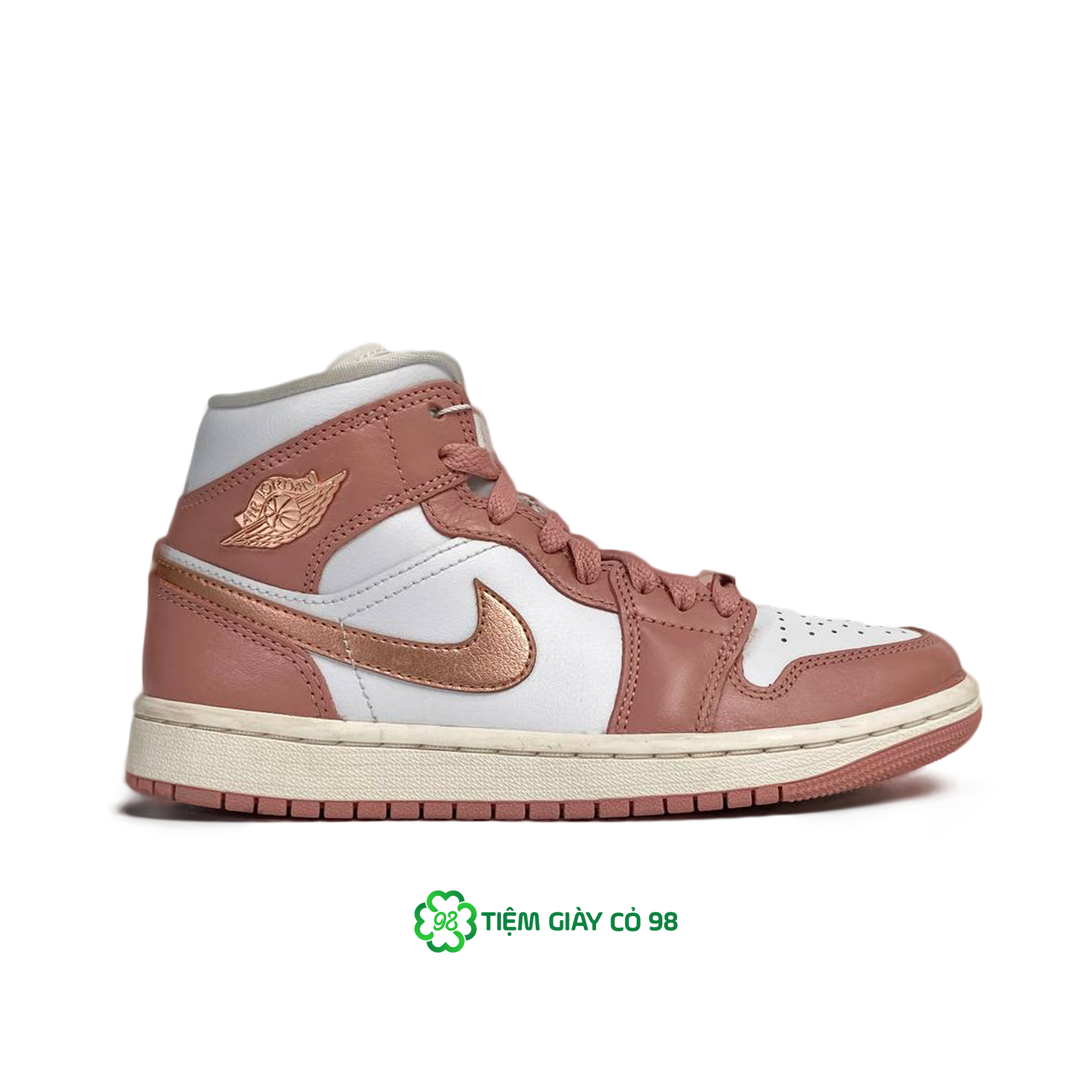 NIKE AIR JORDAN 1 MID SE RED STARDUST FB9892-670