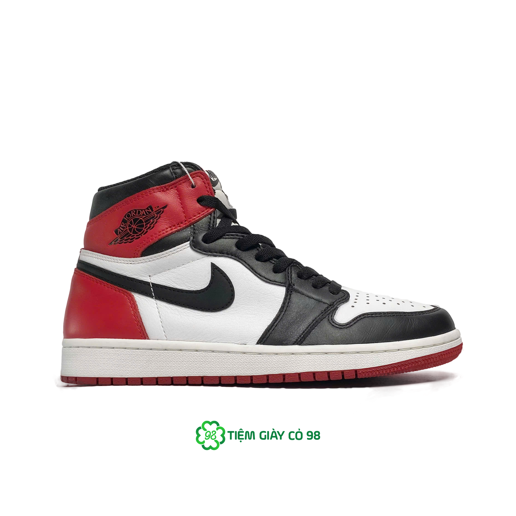 NIKE AIR JORDAN 1 RETRO BLACK TOE 555088-125