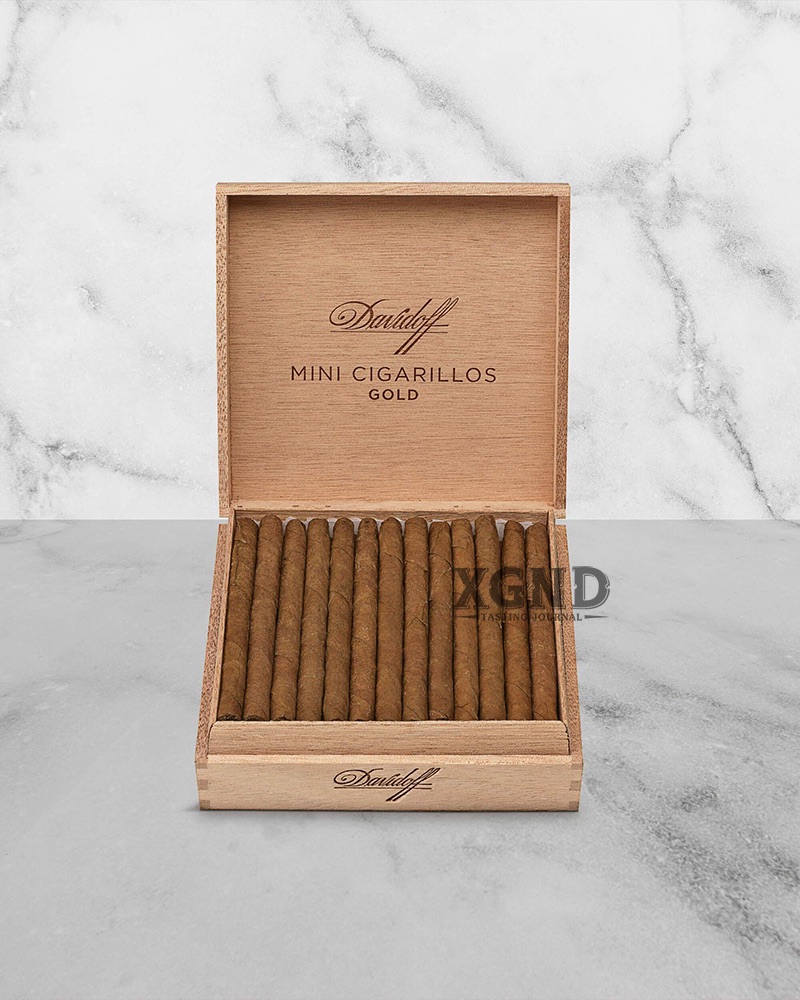 Xì Gà Davidoff Mini Cigarillos Gold - Xì Gà Chính Hãng Hộp 50 Điếu