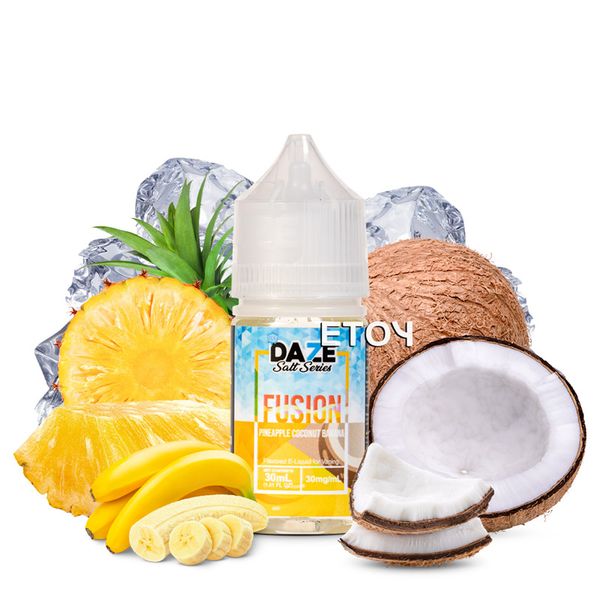 7 Daze Fusion Salt Iced Pineapple Coconut Banana 30ml - Tinh Dầu Vape Pod Chính Hãng
