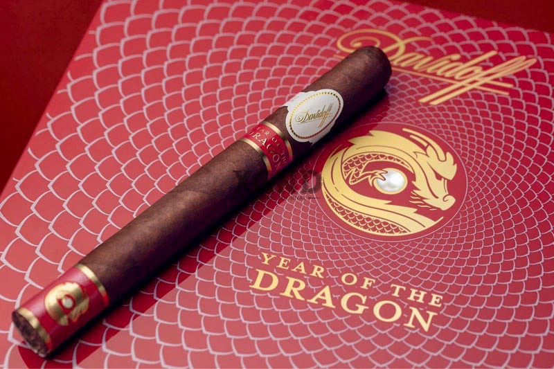 Xì Gà Davidoff Year Of The Dragon Limited Edition 2024 - Cigar Chính Hãng Hộp 10 Điếu