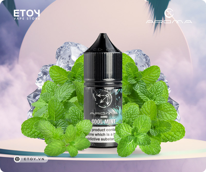 Aroma Salt Cool Mint 30ml - Tinh Dầu Vape Pod Chính Hãng