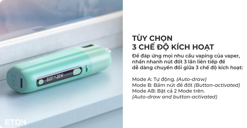 Aspire Fluffi Pod Kit Chính Hãng