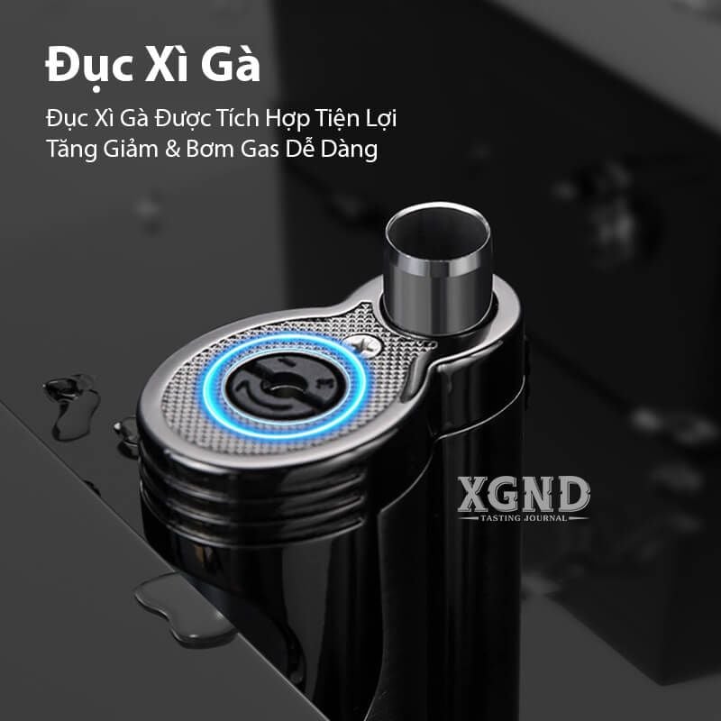 Bật Lửa Khò 2 Tia Honest Dành Cho Xì Gà