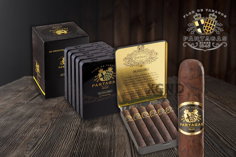 Xì Gà Partagas Black Label Prontos - Cigar Chính Hãng